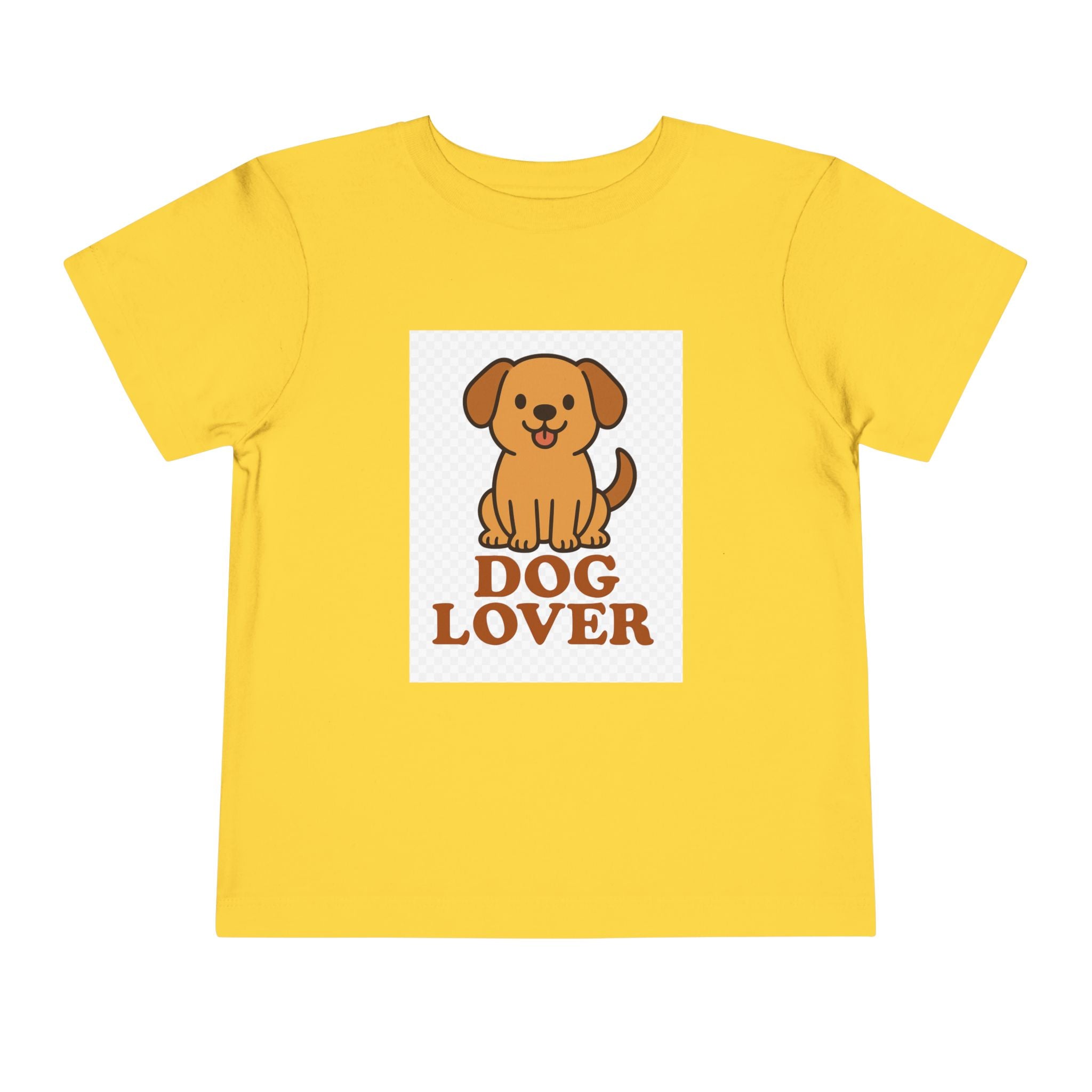 Dog Lover Toddler Tee - Cute Kids Shirt, Animal Lover Gift, Playtime Apparel, Birthday Outfit, Gift for Dog Owners
