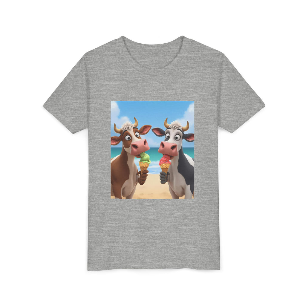 Beachy Cow Youth Short Sleeve Tee