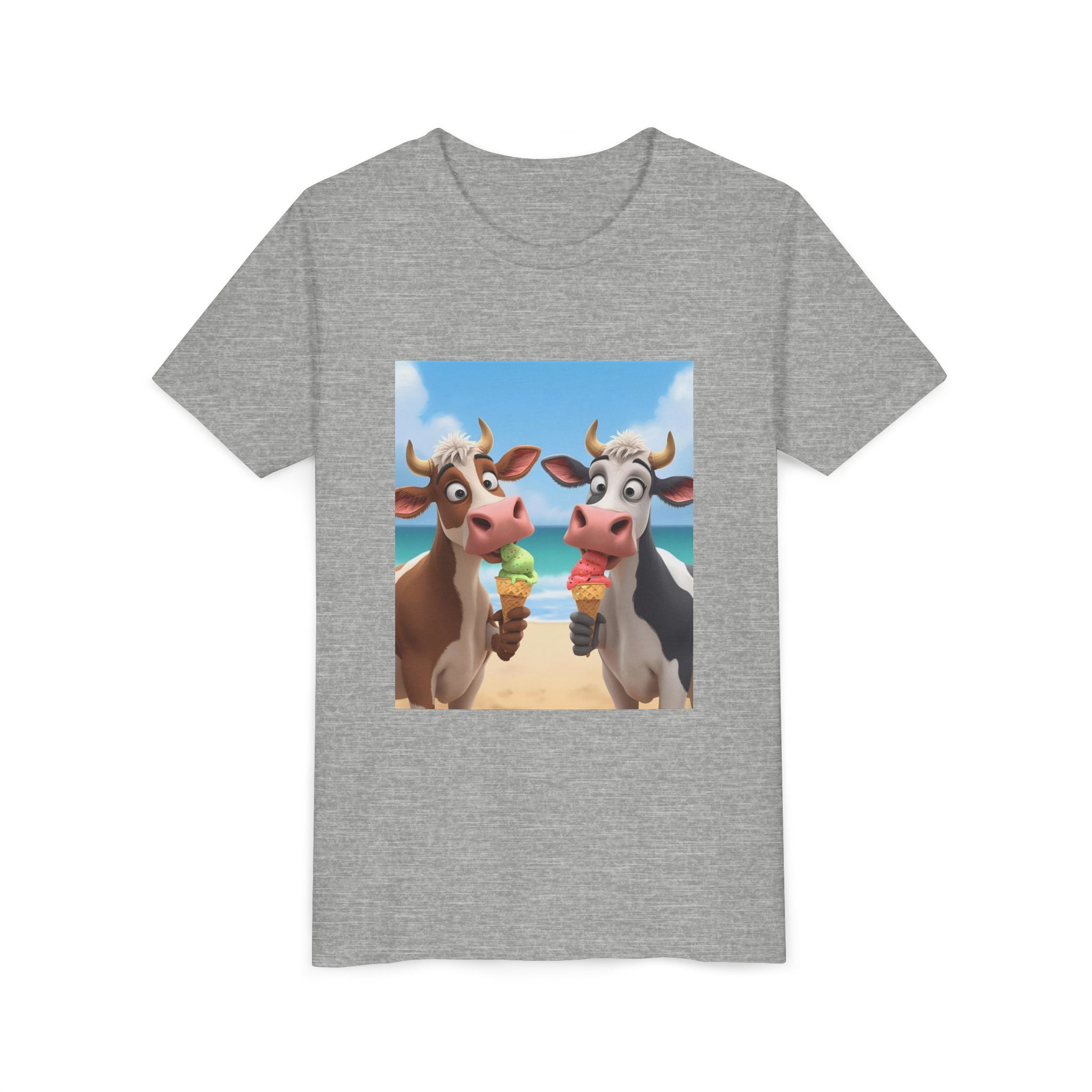 Beachy Cow Youth Short Sleeve Tee