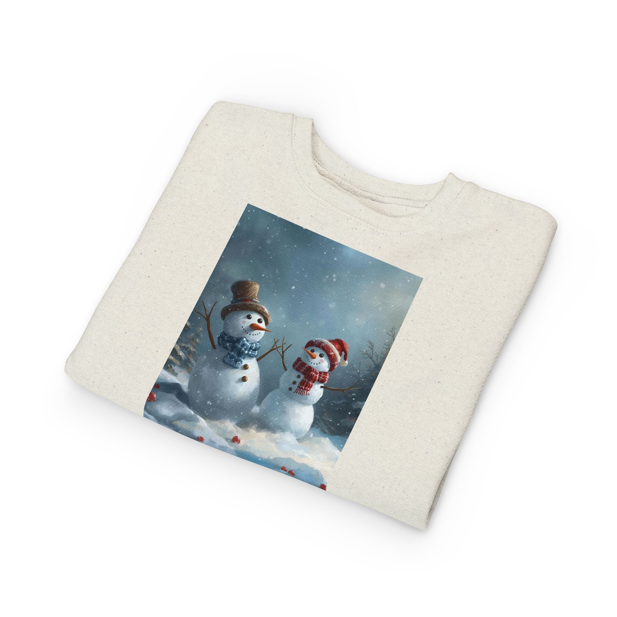 Christmas Snowman Toddler Sweatshirt