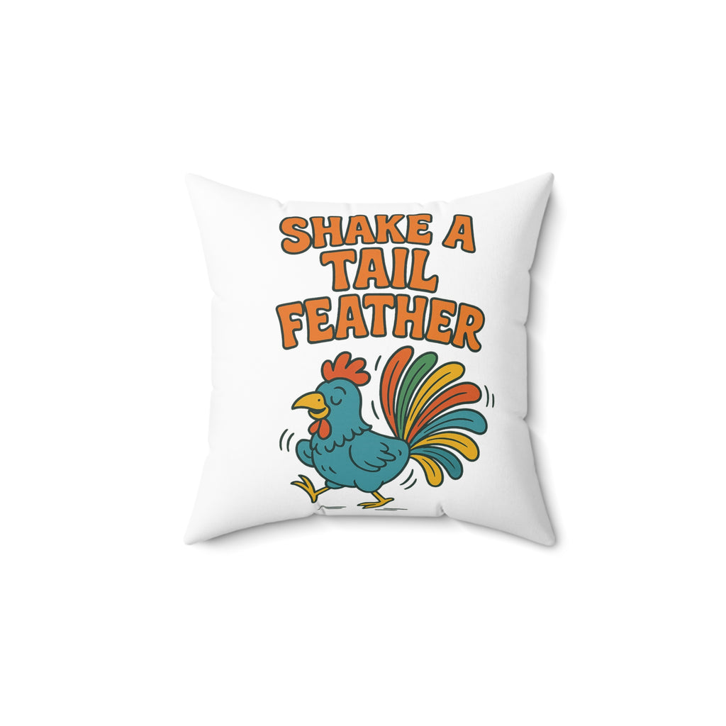 Whimsical Rooster Pillow