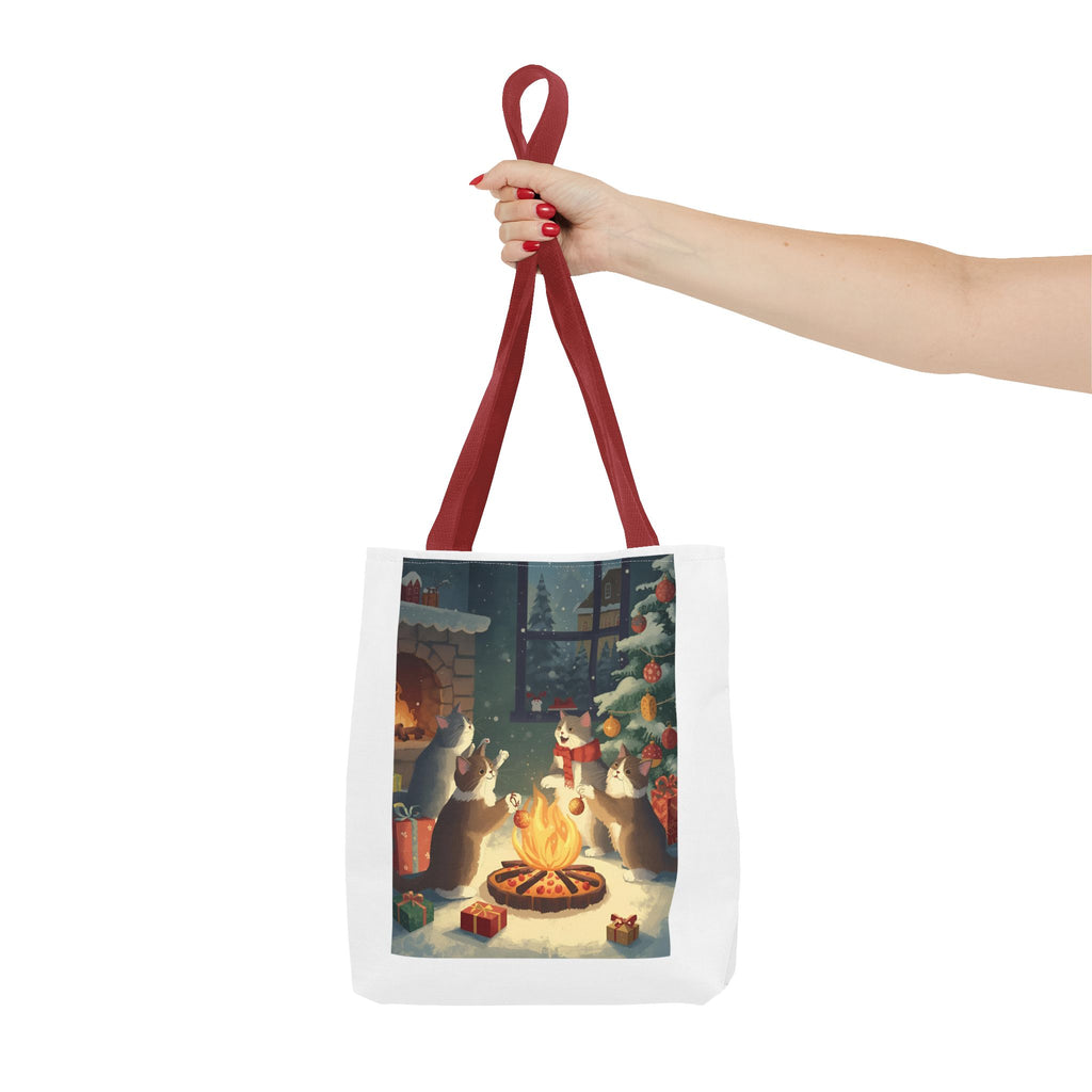 Cute Cats Christmas Tote Bag (AOP)