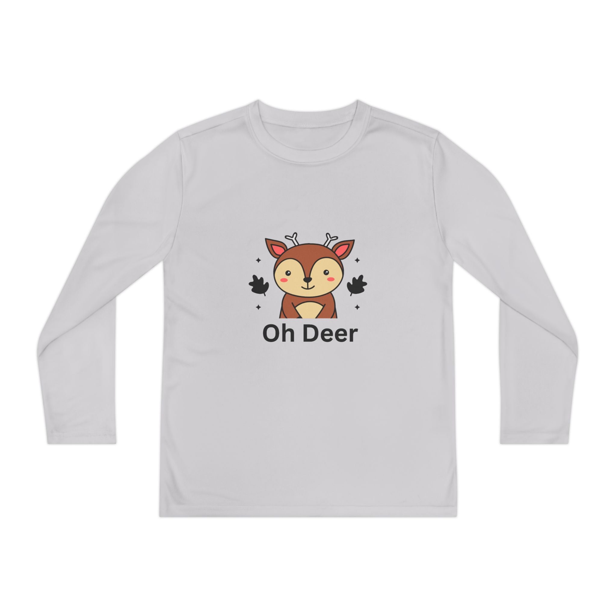 Oh Deer Youth Long Sleeve Competitor Tee