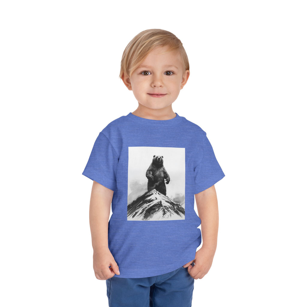 Bear Mountain Snow Toddler Short Sleeve Tee