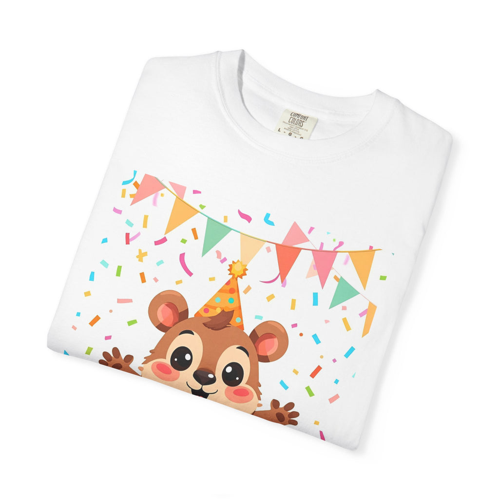 Adorable Party Animal Squirl T-Shirt - Birthday Gift, Unisex Tee, Celebration Apparel, Cute Animal Print, Fun Gift Idea