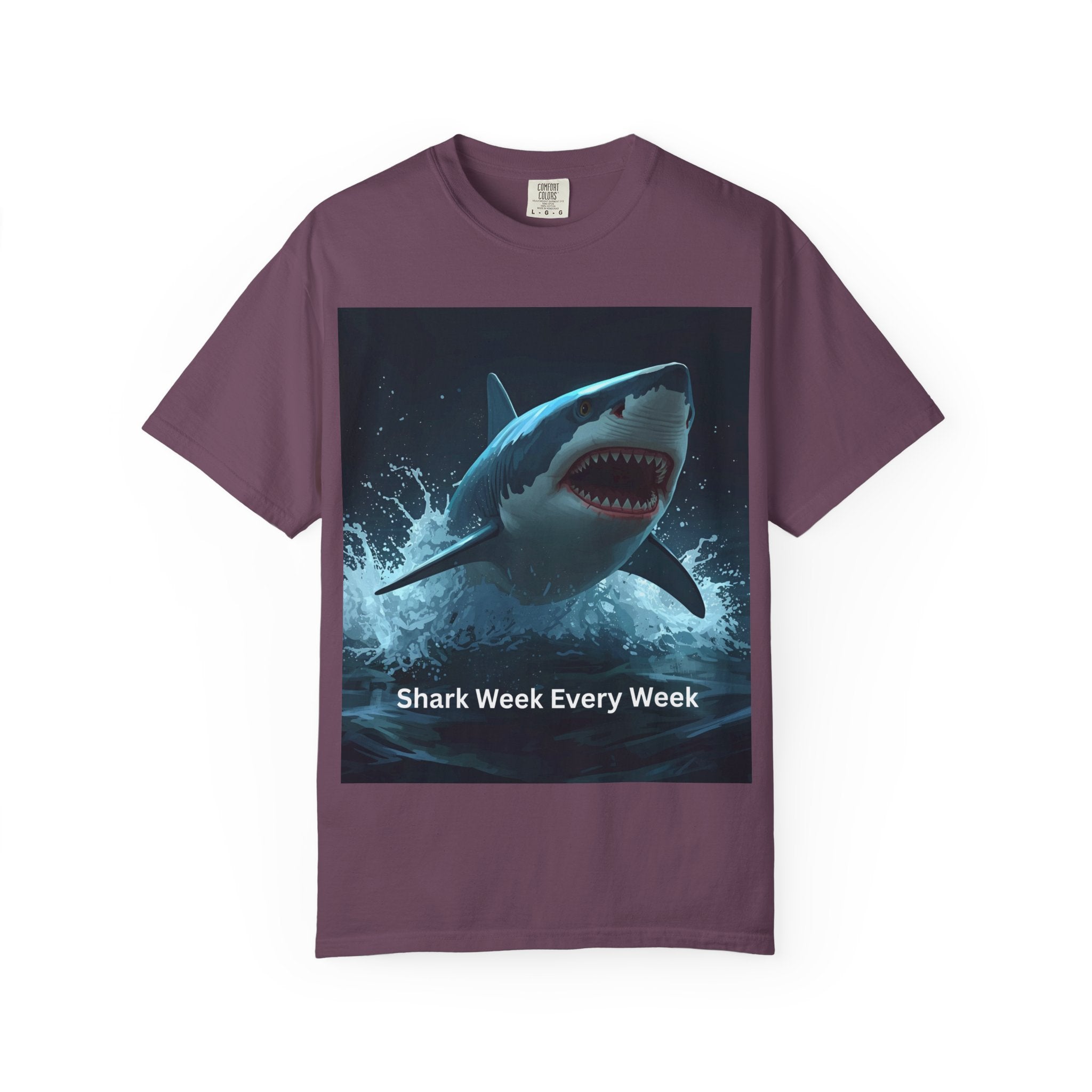Shark Week Unisex T-Shirt | Fun Ocean Lover Tee, Summer Beachwear, Gift for Shark Fans, Party Outfit, Ocean Conservation Awareness