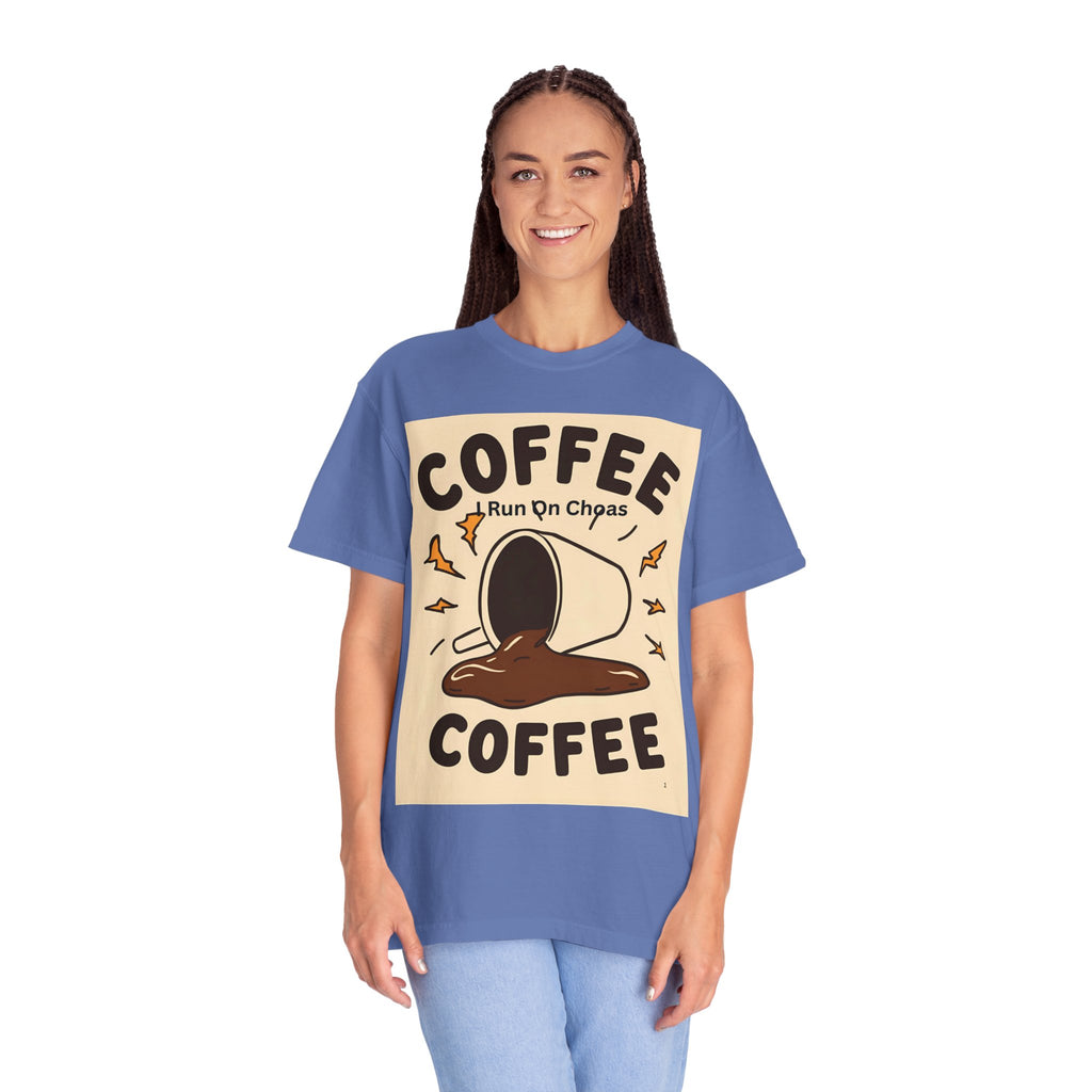 Coffee Coffee Unisex Garment-Dyed T-shirt