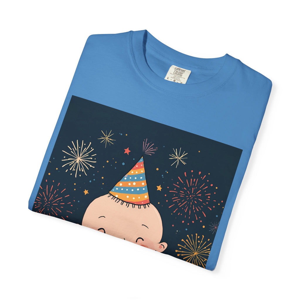 New Year's Baby T-Shirt, Unisex Celebration Tee, Funny New Year Party Shirt, Cute Baby Gift, Holiday Humor Apparel