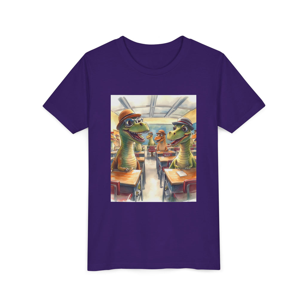 Dinosaur Classroom Youth Short Sleeve Tee