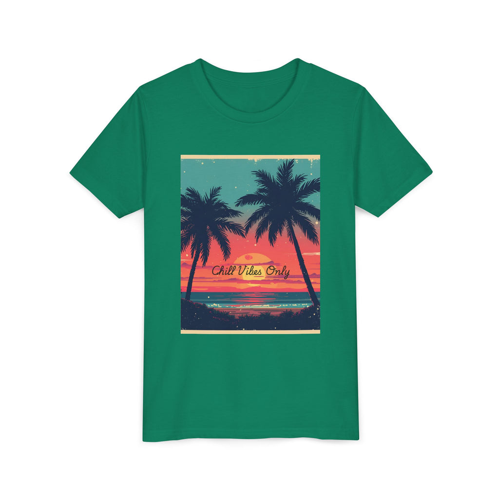 Tropical Sunset Youth Short Sleeve Tee