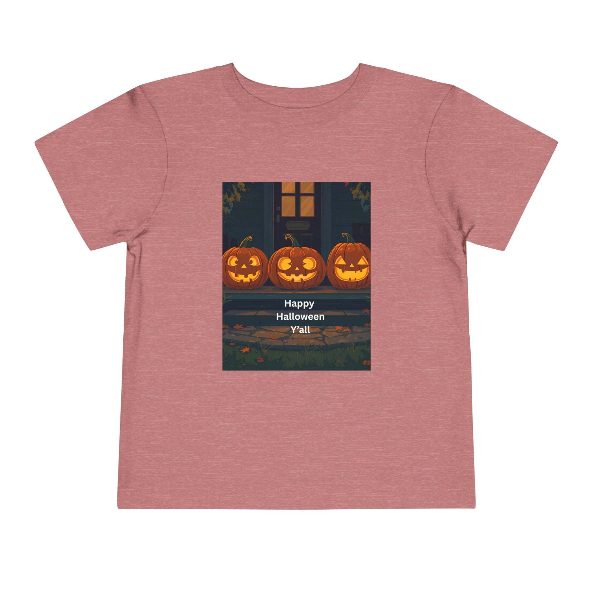 Spooky Pumpkin Toddler Short Sleeve Tee
