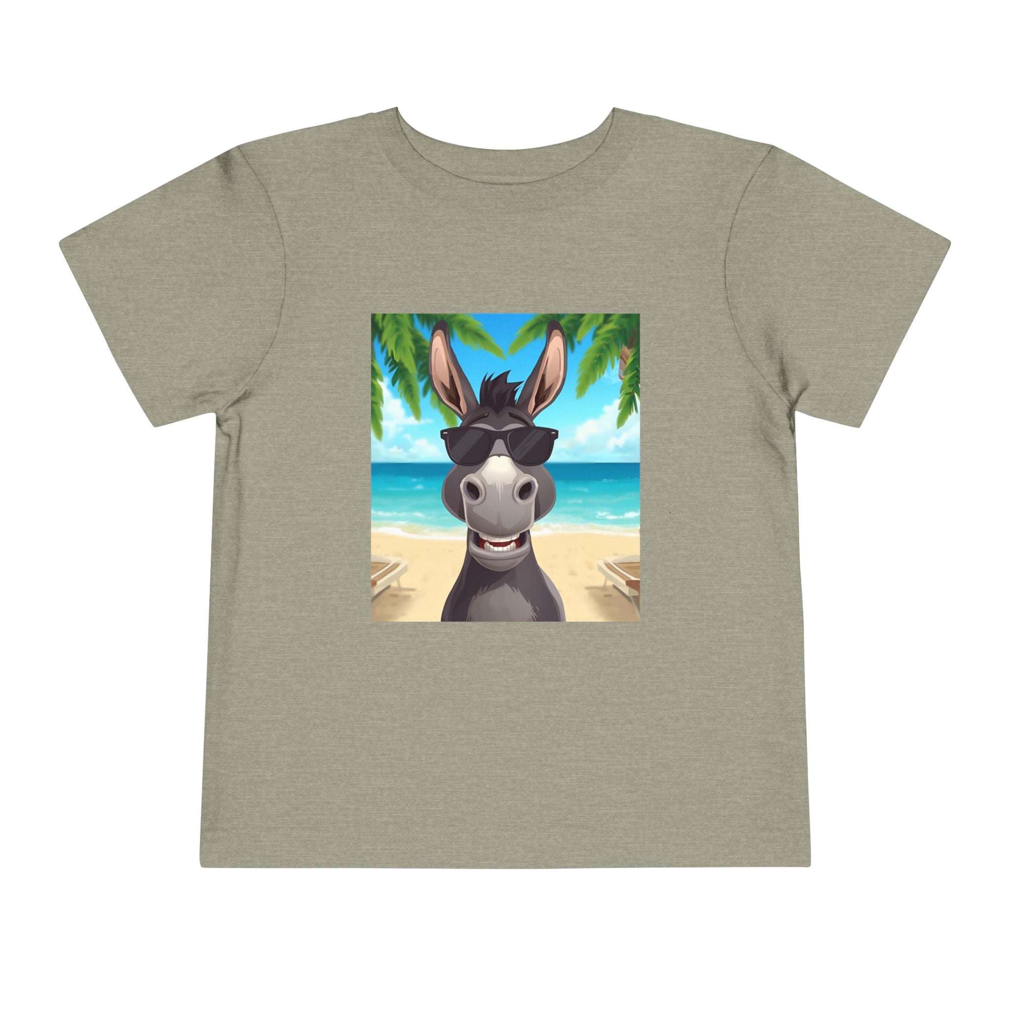 Donkey Beach Vibe Toddler Short Sleeve Tee