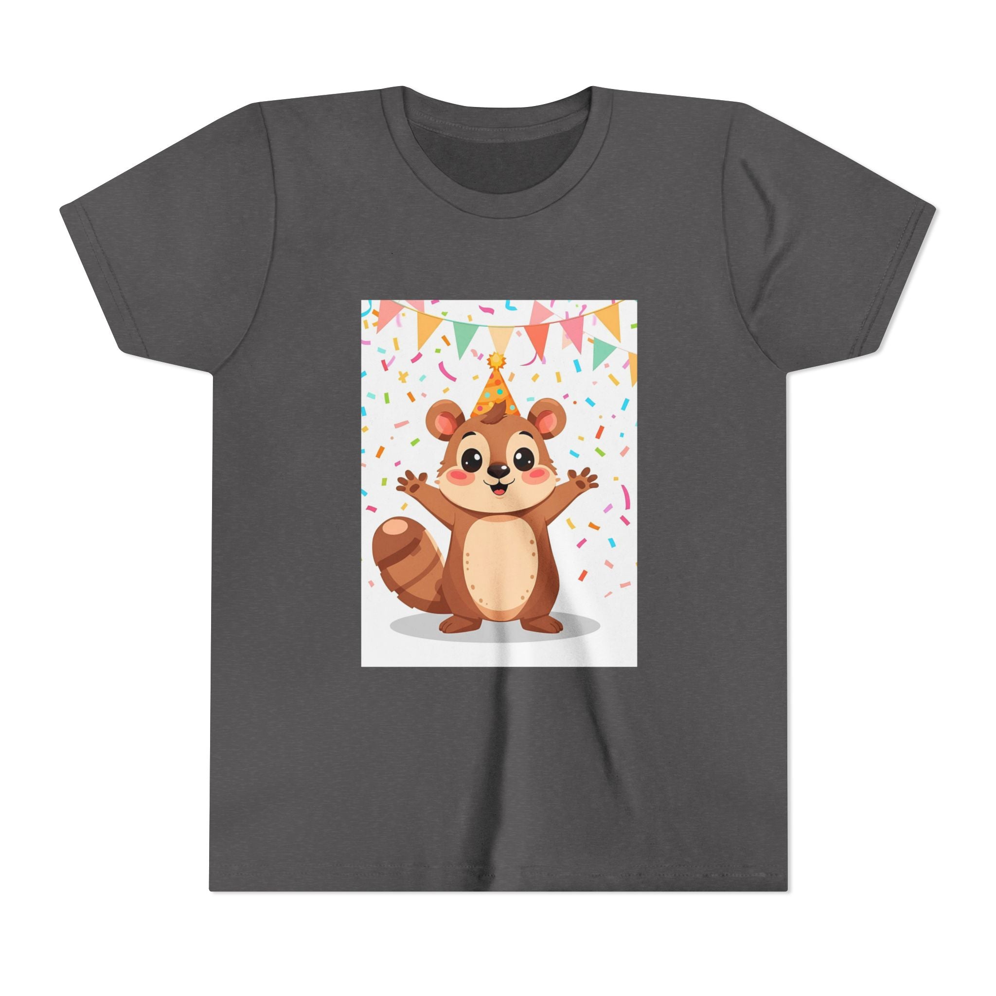Squirl Birthday Youth Short Sleeve Tee