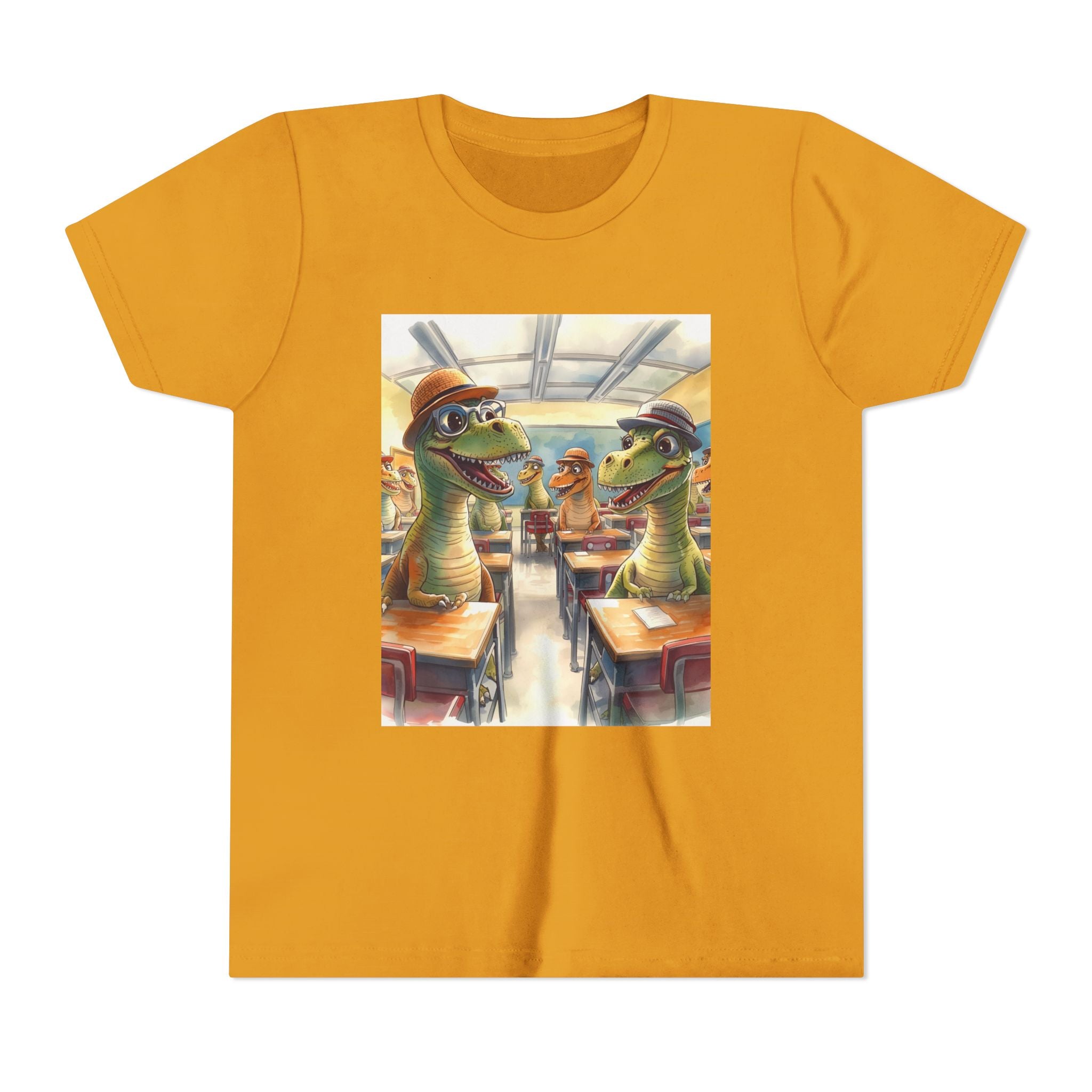 Dinosaur Classroom Youth Short Sleeve Tee