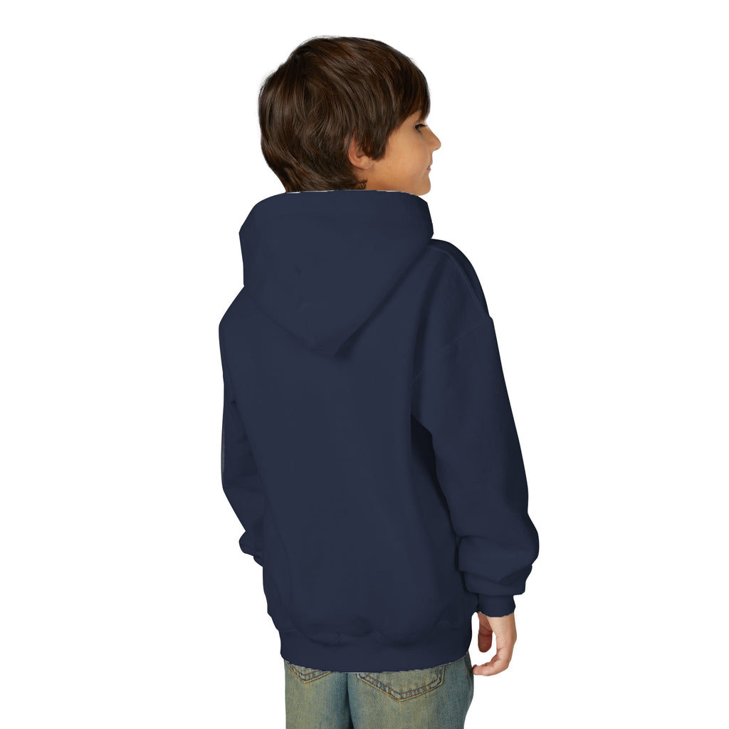 Cozy Polar Bear Christmas Hoodie, Holiday Sweatshirt for Kids, Winter Wear, Gift Idea, Cute Kids Hooded Sweatshirt