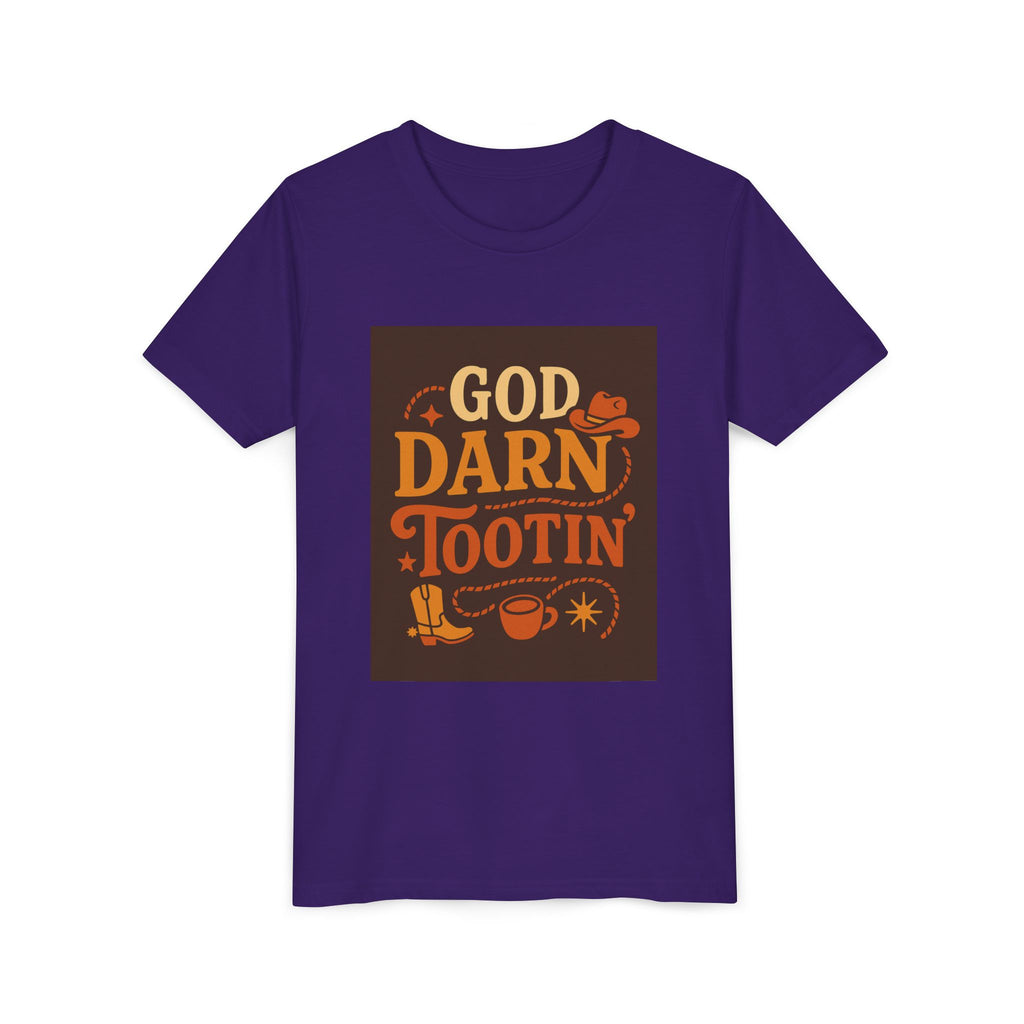 God Darn Tootin Youth Short Sleeve Tee