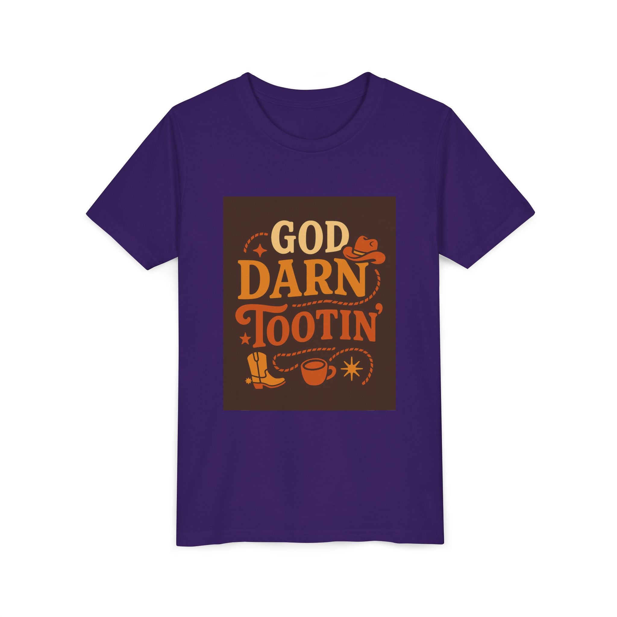 God Darn Tootin Youth Short Sleeve Tee