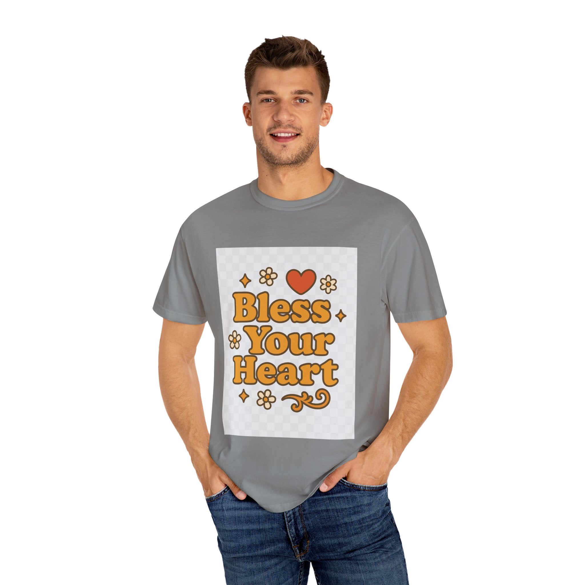 Bless Your Heart Unisex T-Shirt - Garment-Dyed Comfort for Every Occasion