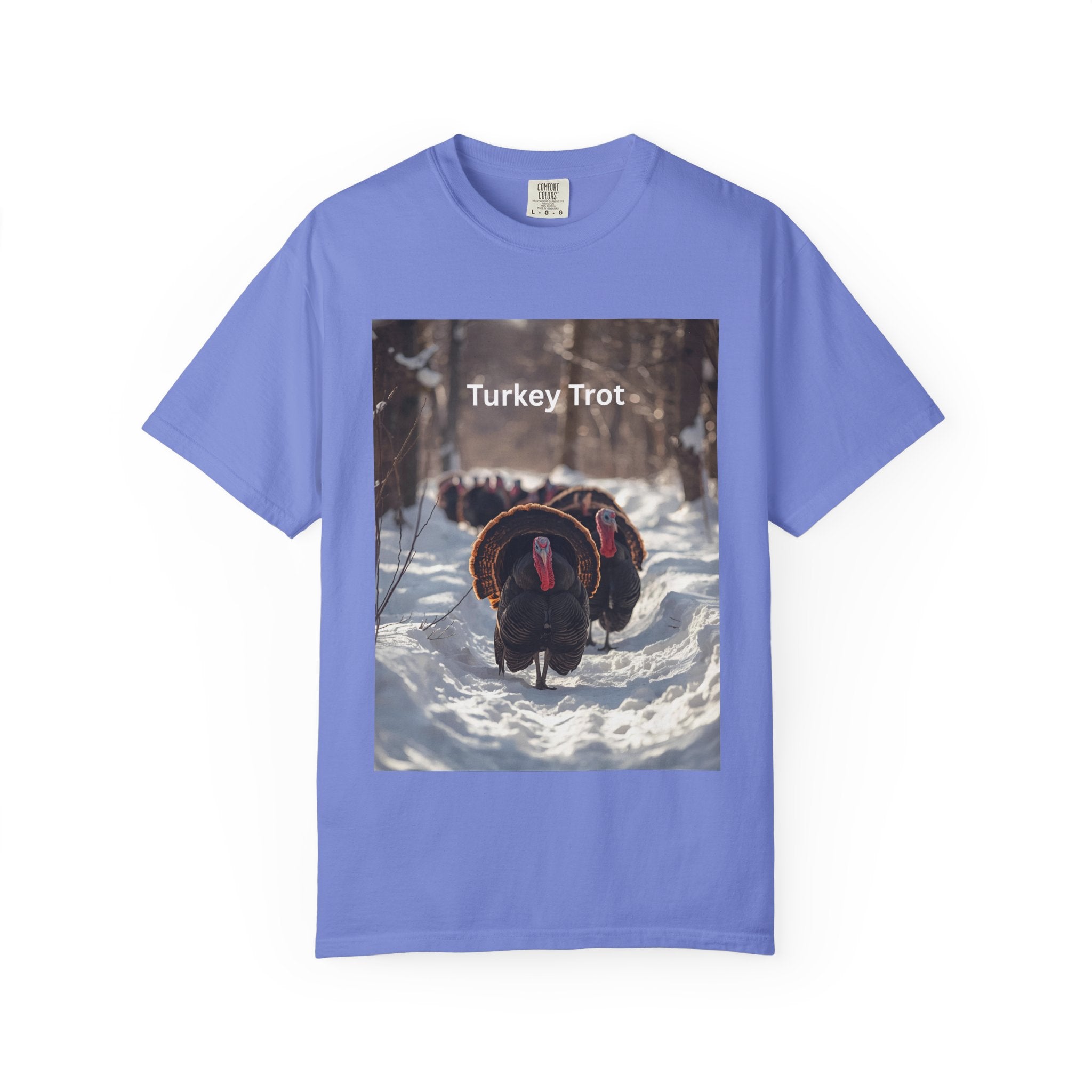 Turkey Trot Unisex T-Shirt, Casual Tee, Thanksgiving Apparel, Outdoor Fun Shirt, Festival Wear, Holiday Gift Idea