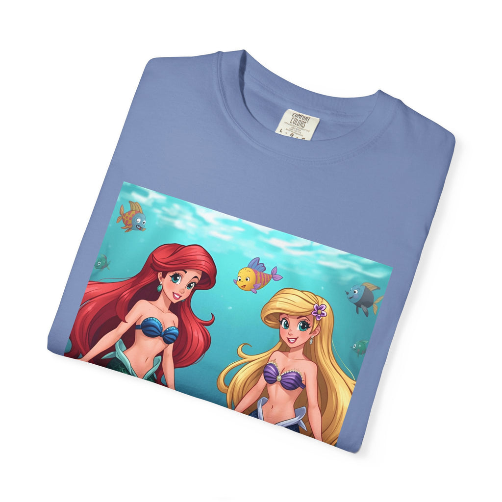 Mermaid Unisex Garment-Dyed T-shirt