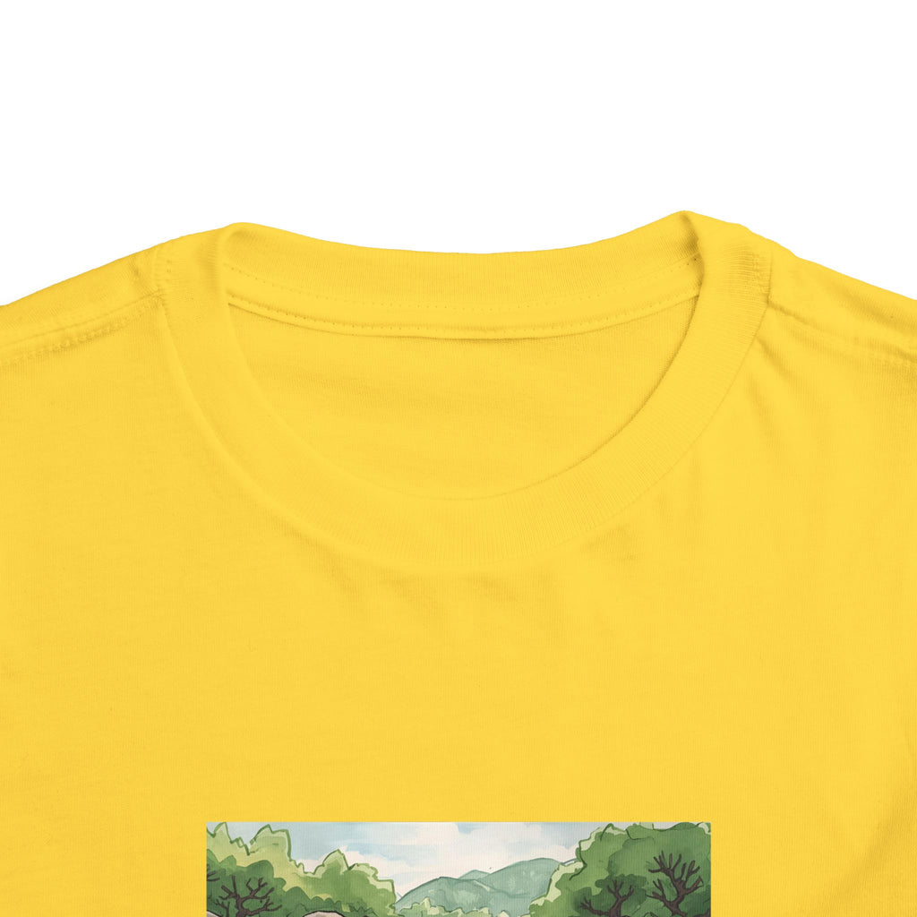 Hippo Cute Toddler Short Sleeve Tee