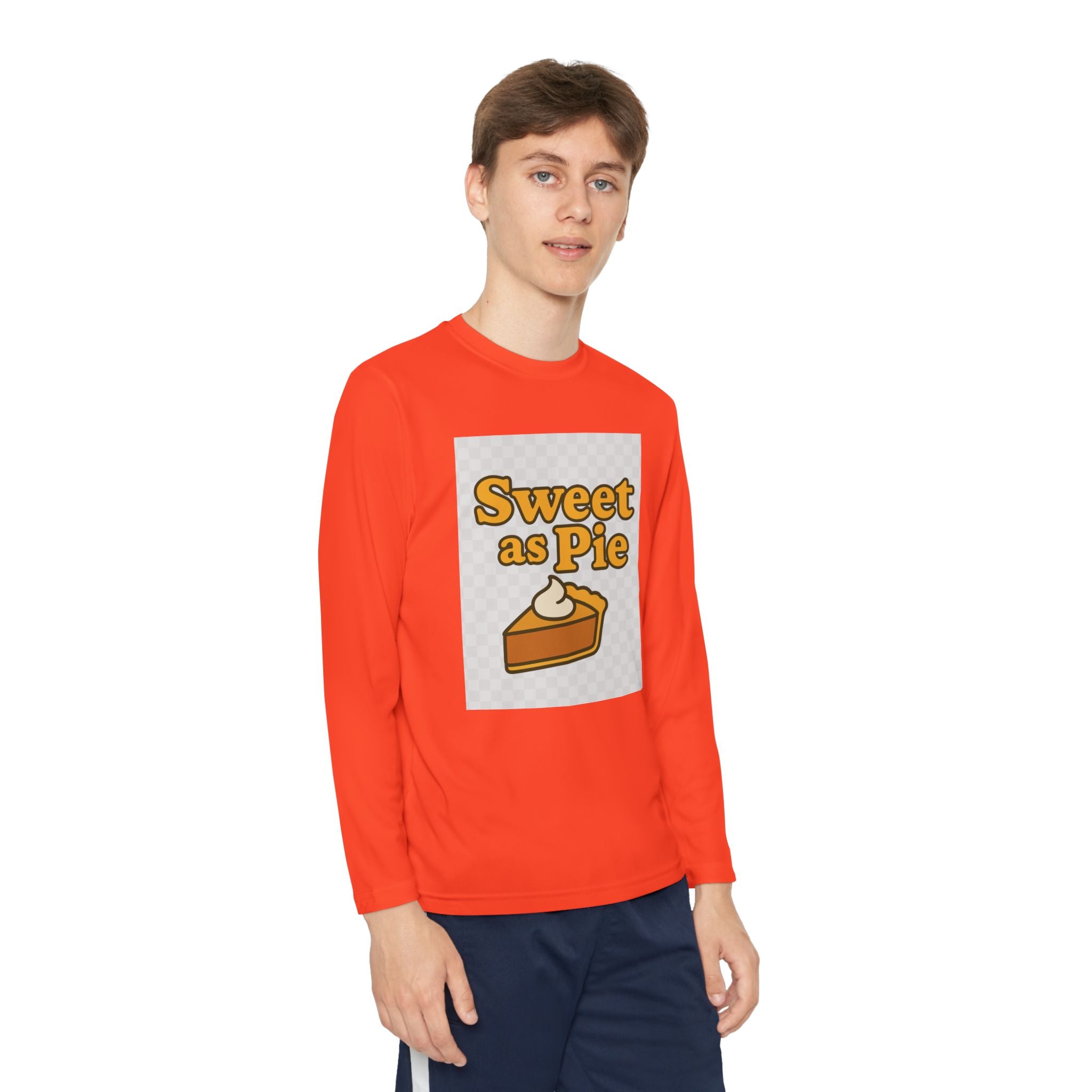 Sweet As Pie Youth Long Sleeve Competitor Tee
