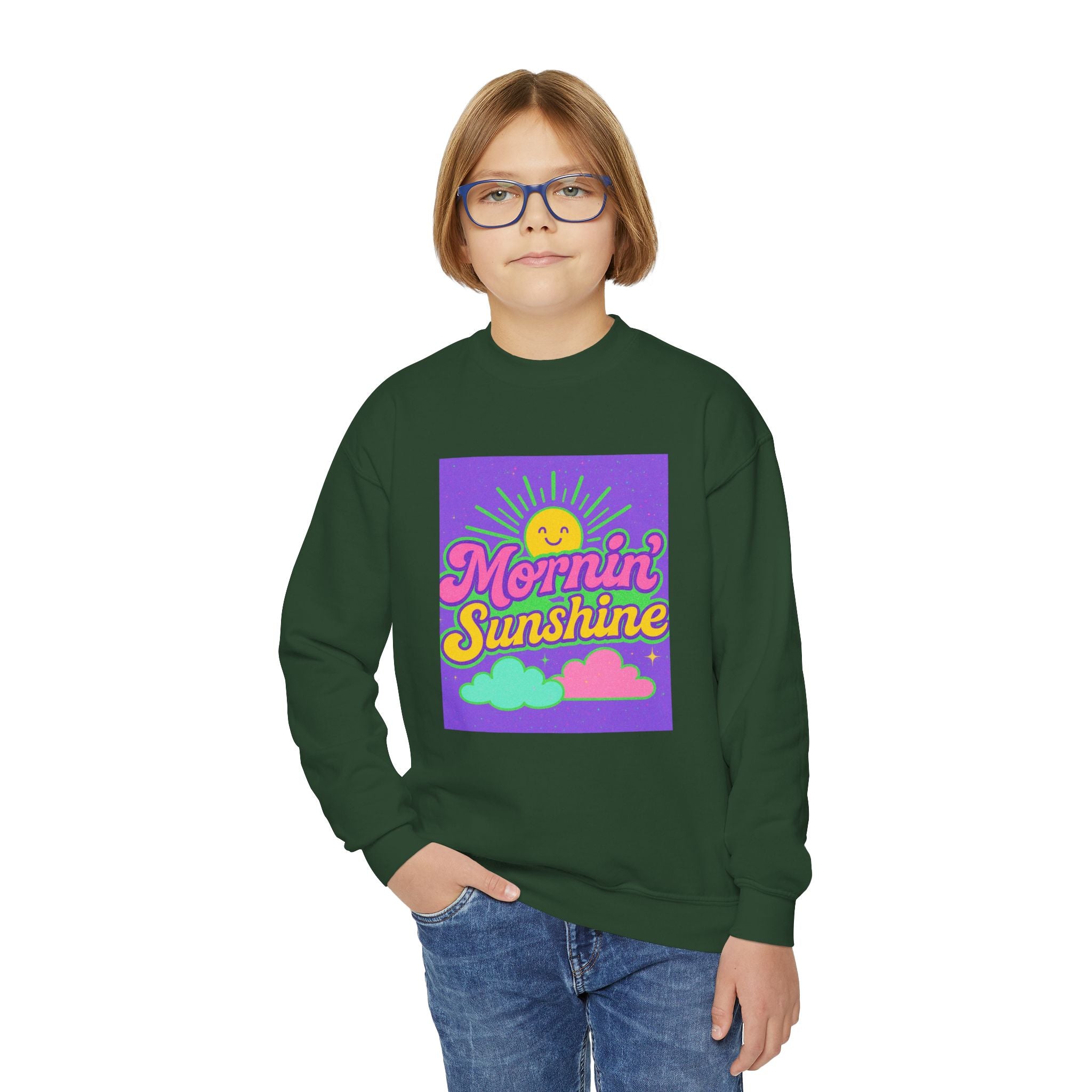 Mornin Sunshine Youth Crewneck Sweatshirt