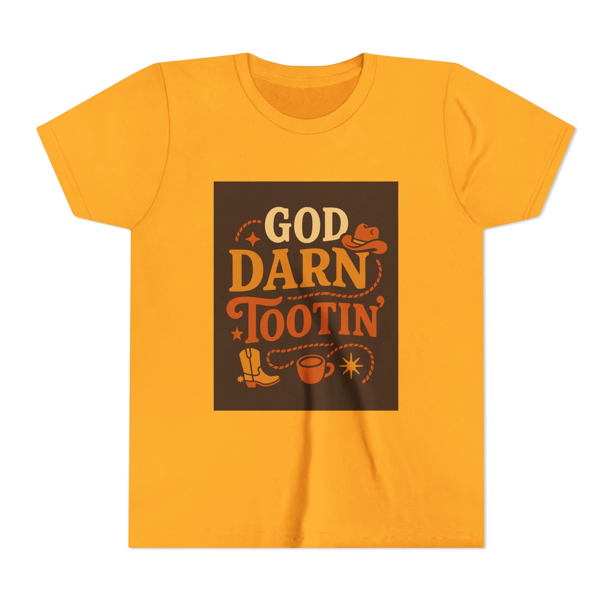 God Darn Tootin Youth Short Sleeve Tee