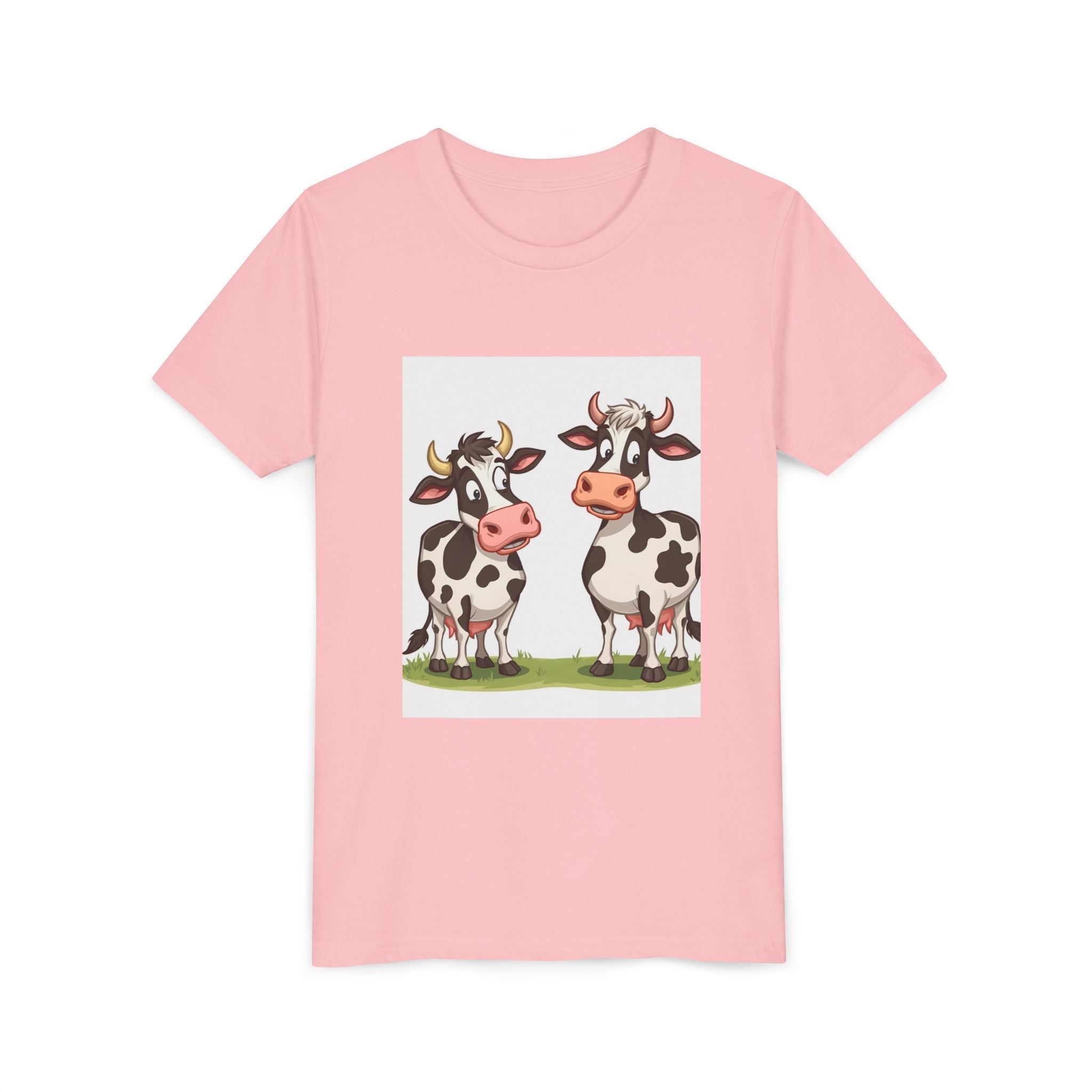 Cute Cows Youth Short Sleeve Tee