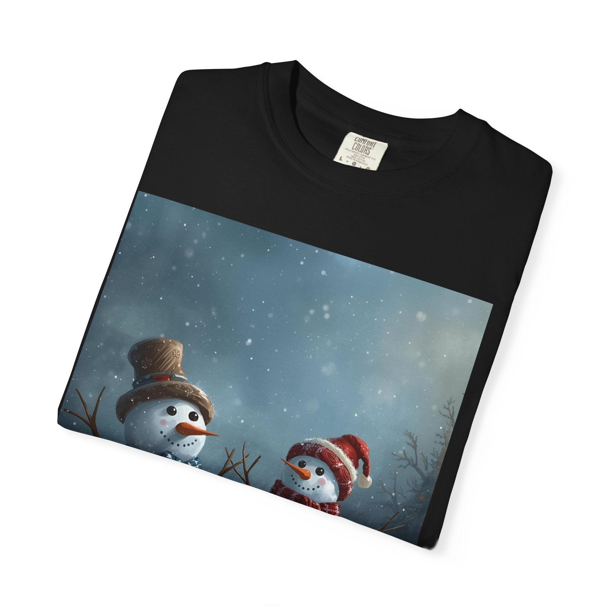 Christmas Winter Wonderland Snowman T-Shirt | Cozy Holiday Tee, Christmas Gift, Unisex Apparel, Seasonal Fashion, Winter Vibes