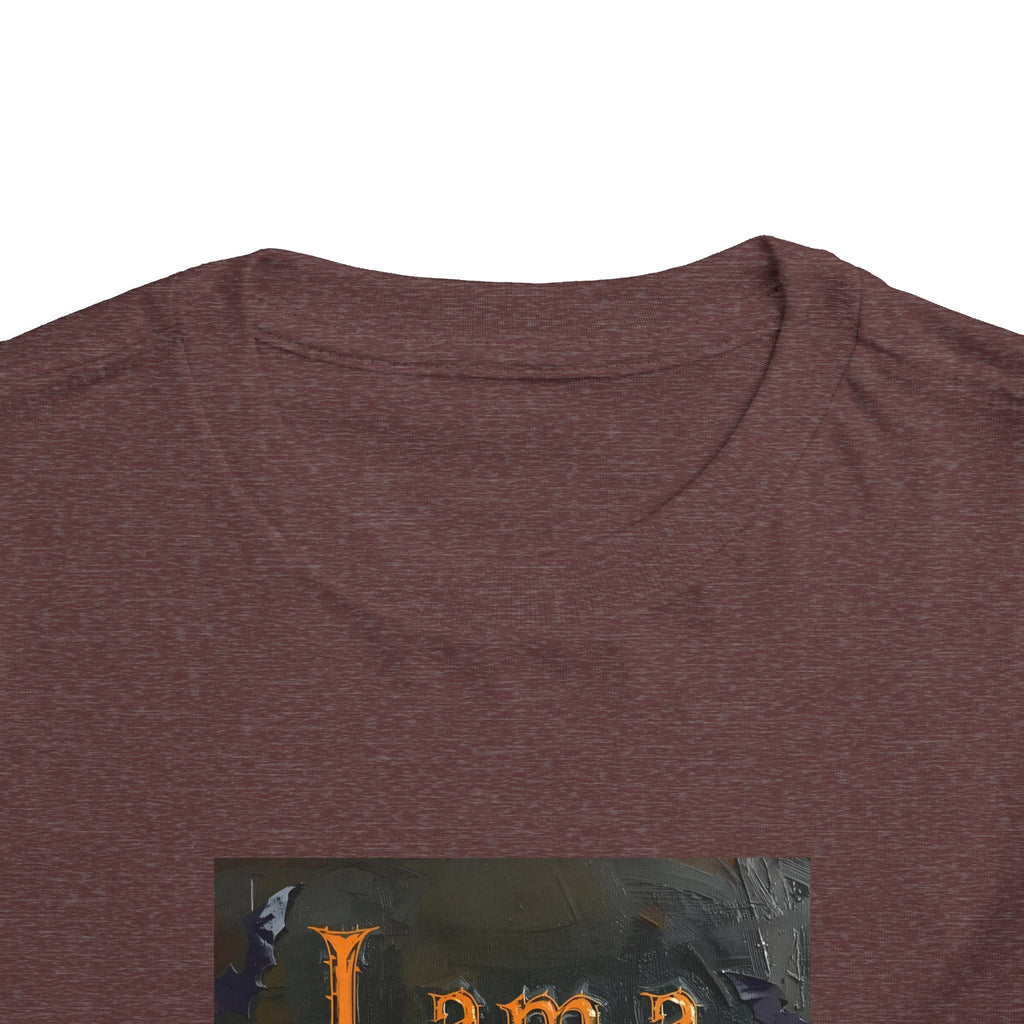 I Am A Halloween Baby Toddler Short Sleeve Tee