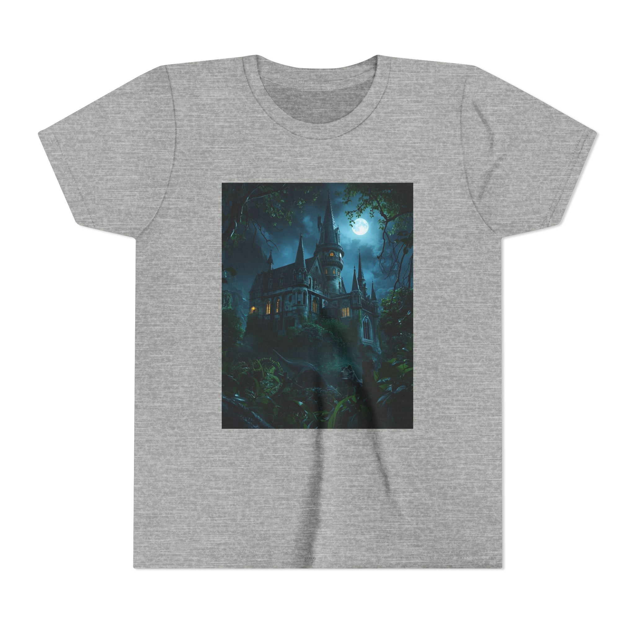 Mystical Night Scene Youth Short Sleeve Tee