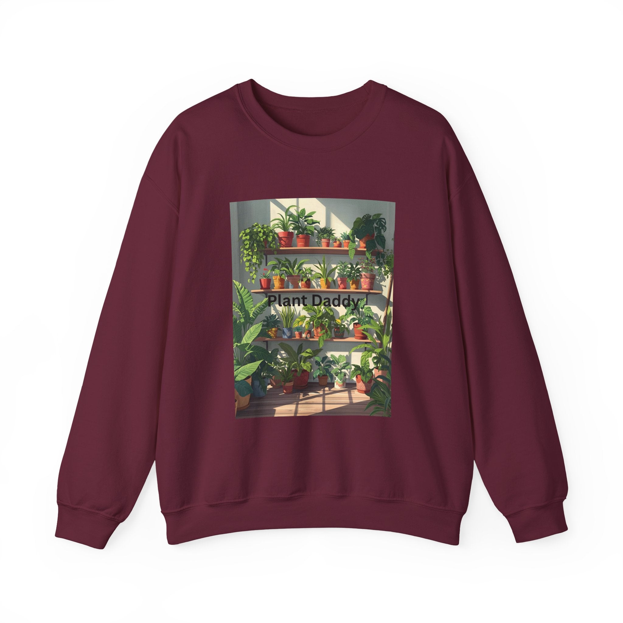 Plant Daddy Sweatshirt, Unisex Gardening Crewneck, Perfect Gift for Plant Lovers, Cozy Indoor Wear, Houseplant Enthusiast Apparel