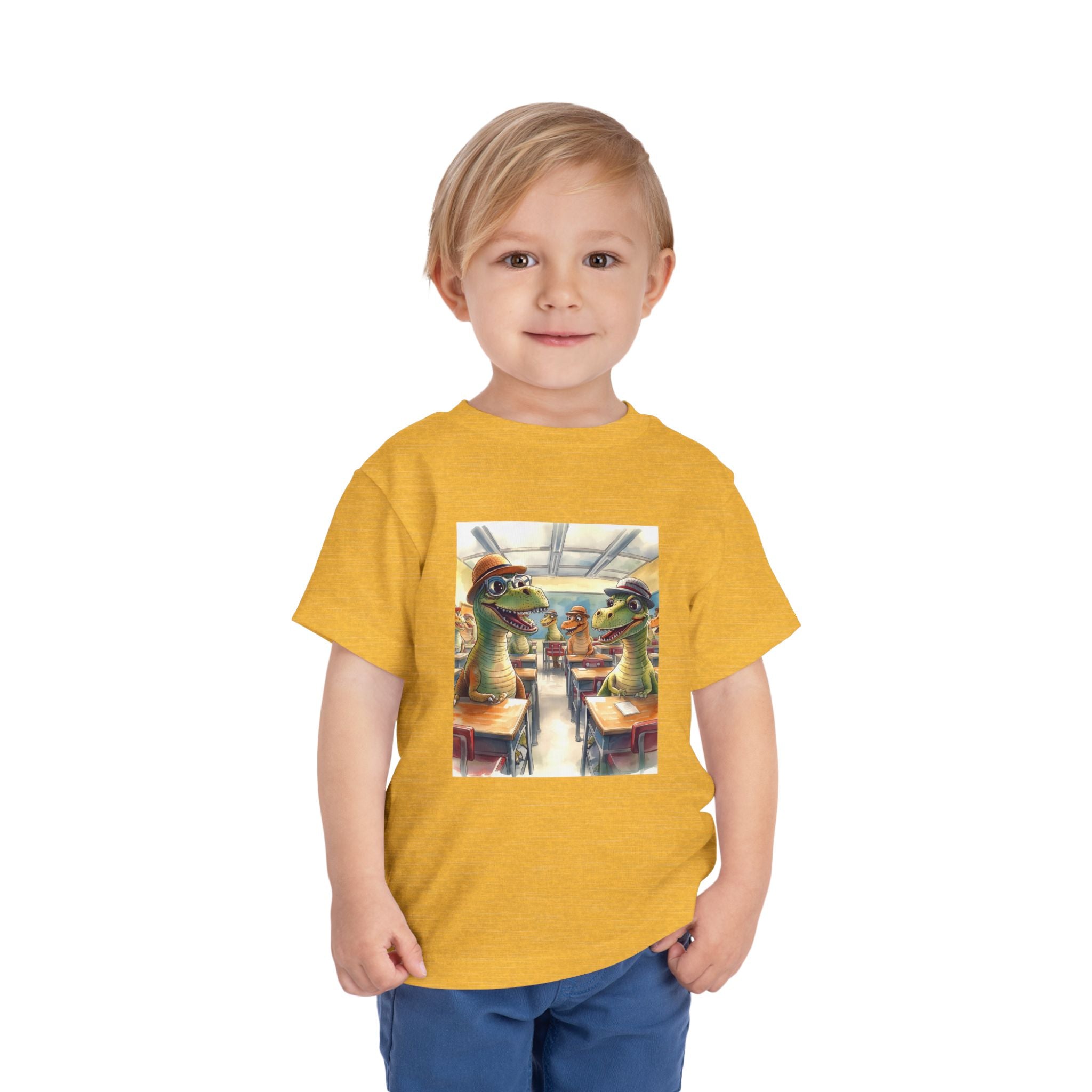 Dinosaur Classroom Toddler Tee - Fun Dino Shirt, Kids T-Shirt, Dinosaur Humor Tee, Cute Short Sleeve Top, Birthday Gift