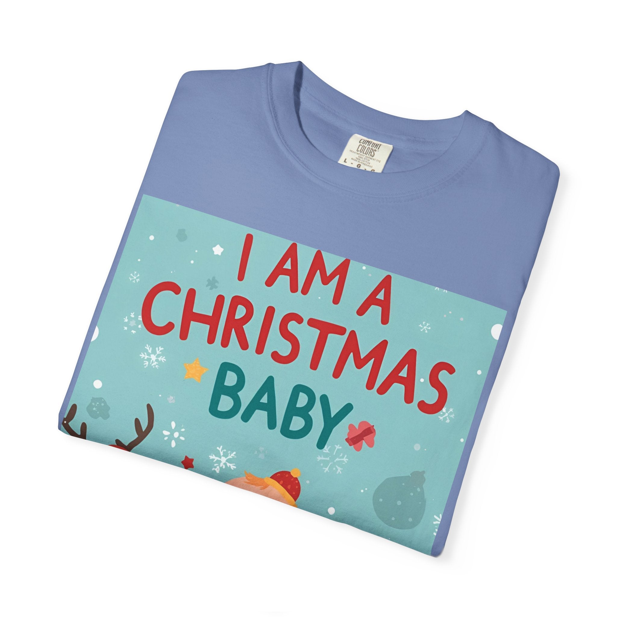 Christmas Baby T-shirt, Cute Christmas Shirt, Holiday Gift, Family Matching Tee, Unisex Kids Christmas Apparel, Baby's First Christmas