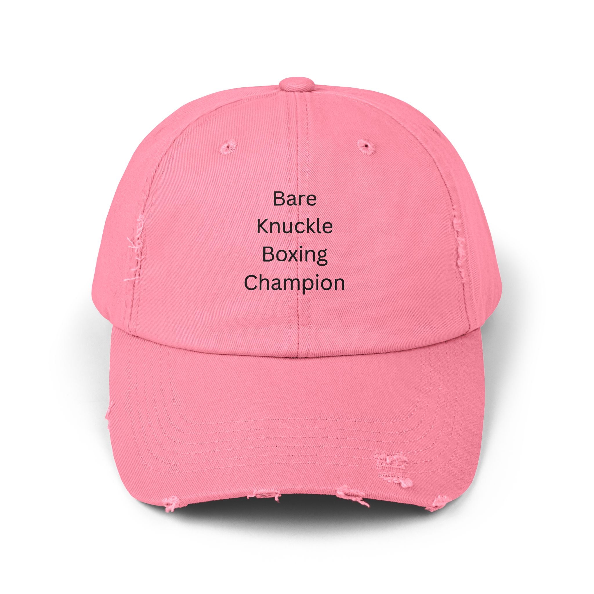 Distressed Cap for Boxing Enthusiasts, Adjustable Hat, Casual Wear, Sports Gift, Vintage Style, Unisex Headwear