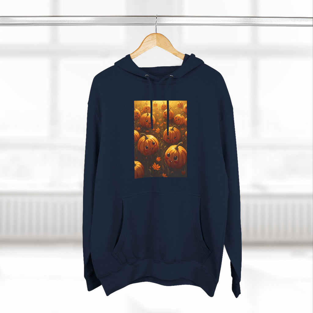 Cozy Pumpkin Hoodie, Fall Apparel, Halloween Gift, Pumpkin Patch Sweater, Autumn Clothing, Seasonal Style