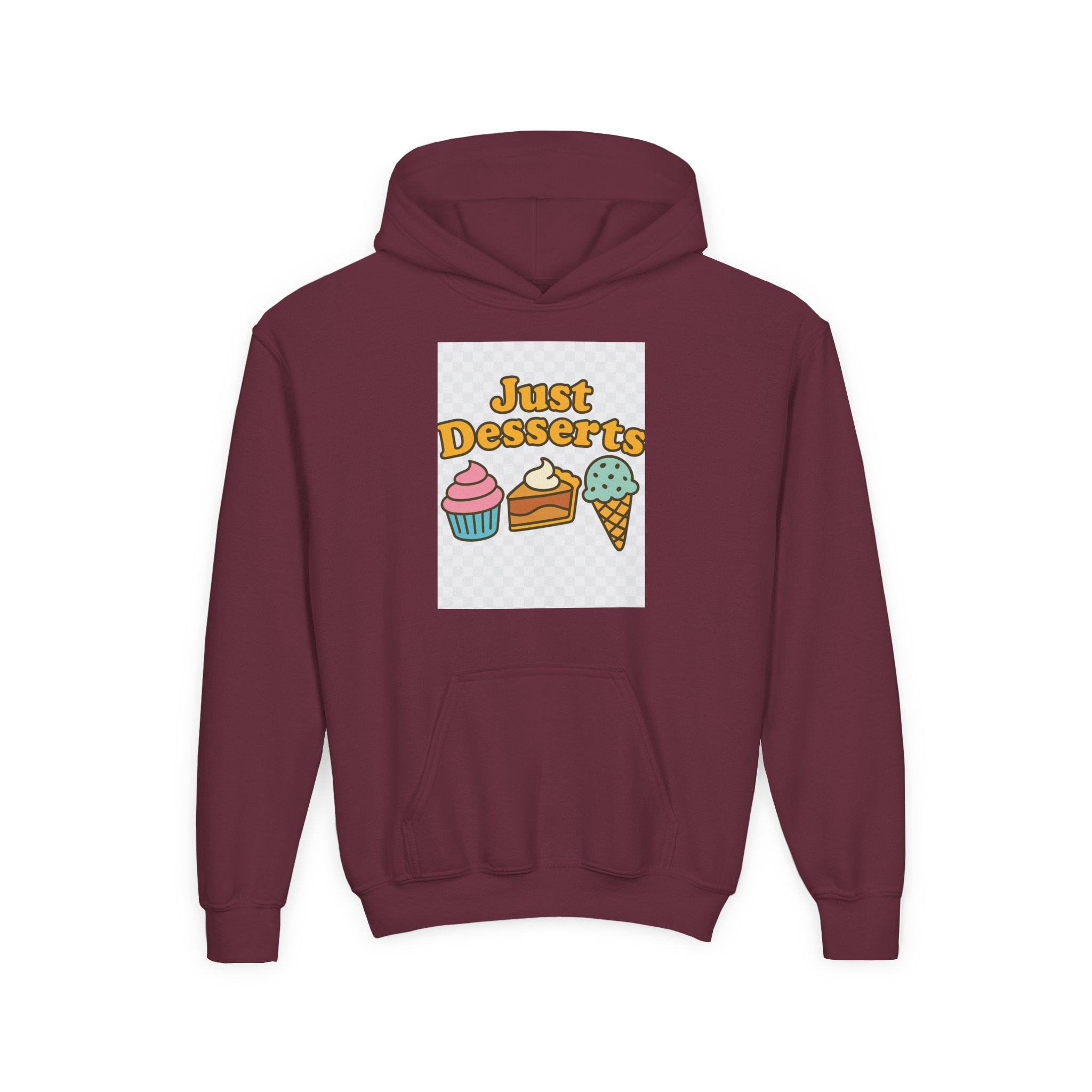 Just Desserts Youth Heavy Blend Hooded Sweatshirt