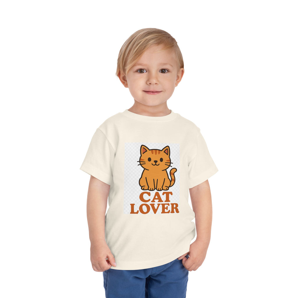 Cat Lover Toddler Short Sleeve Tee