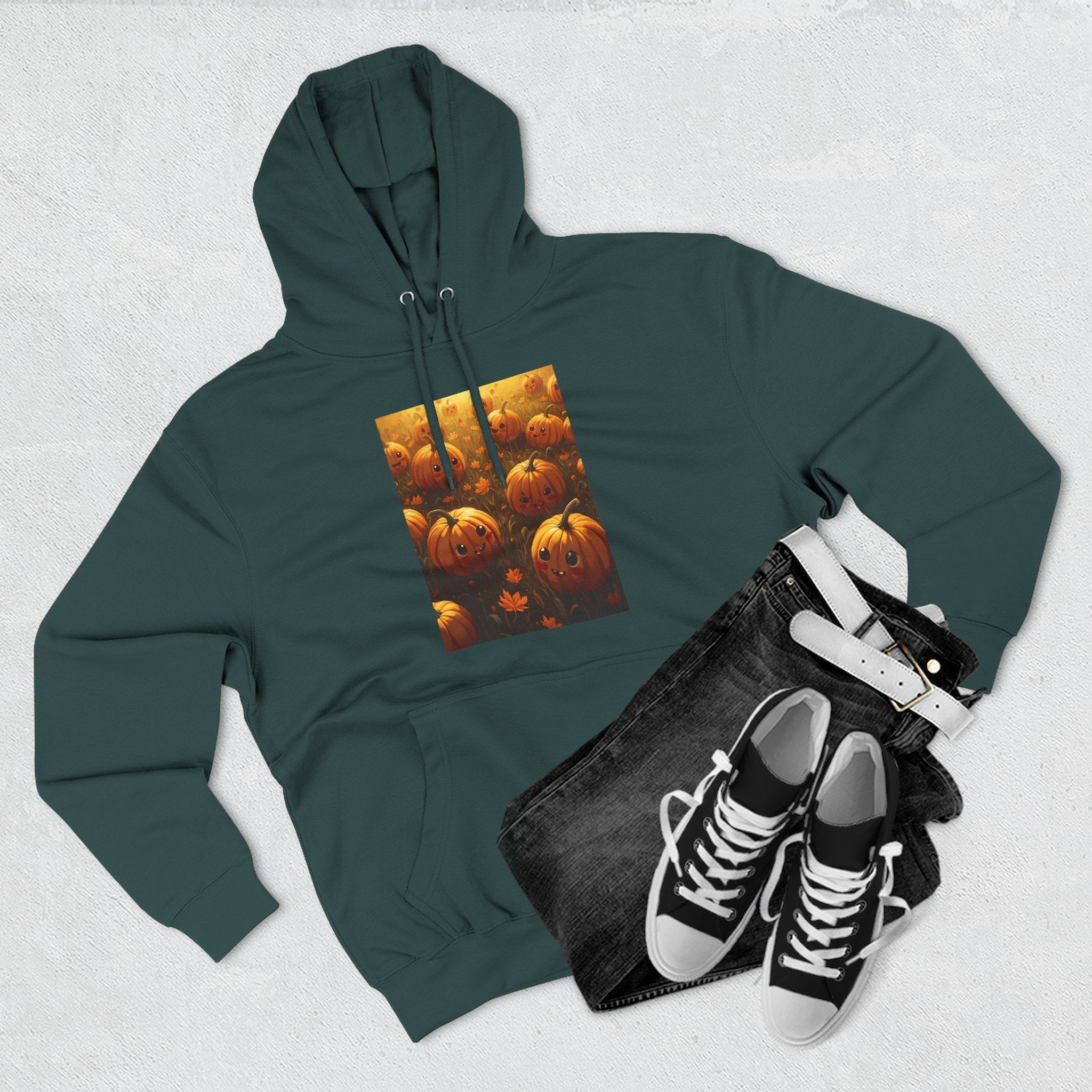 Cozy Pumpkin Hoodie, Fall Apparel, Halloween Gift, Pumpkin Patch Sweater, Autumn Clothing, Seasonal Style