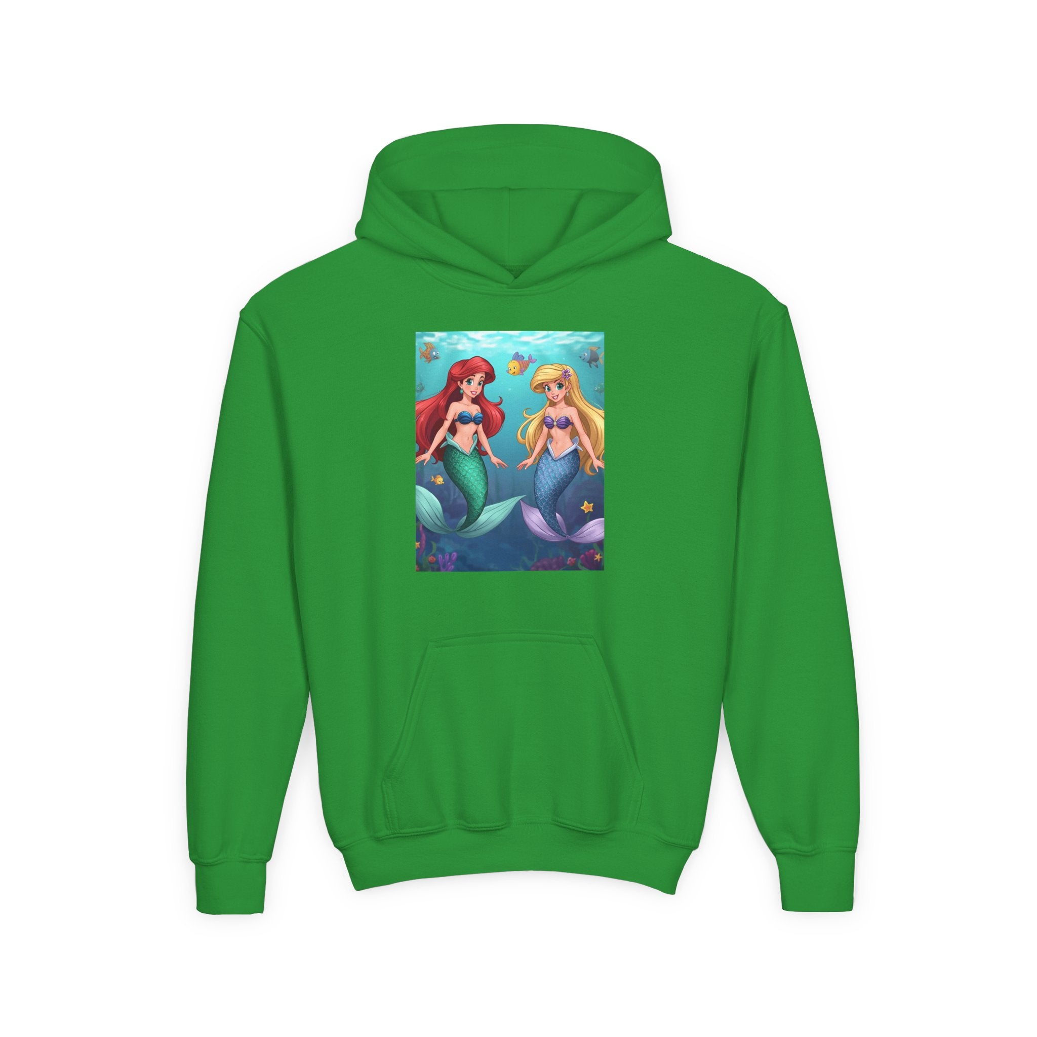 Mermaid Youth Heavy Blend Hooded Sweatshirt