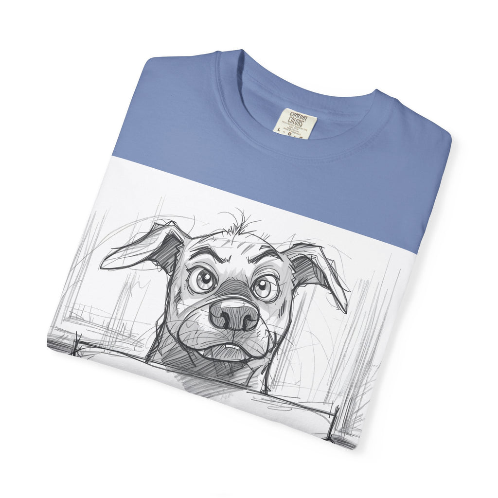 Pawsome Dog Lover T-shirt - Unisex Garment-Dyed Tee, Pet Owner Gift, Animal Lover Apparel, Funny Dog Shirt, Casual Wear