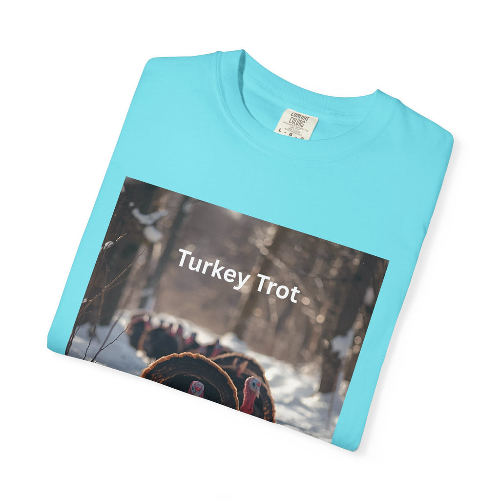 Turkey Trot Unisex T-Shirt, Thanksgiving Shirt, Holiday Apparel, Cozy Fall T-Shirt, Turkey Day Outfit, Casual Wear