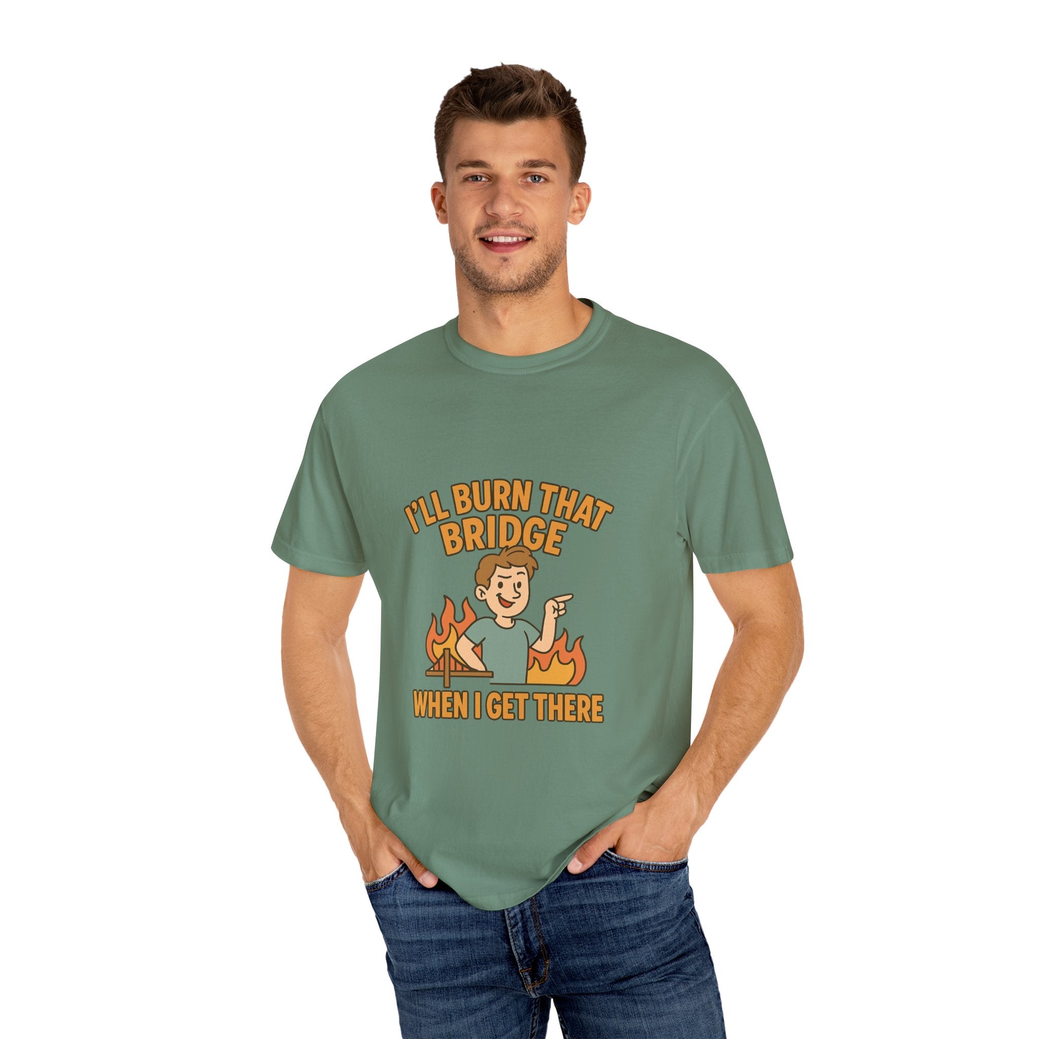 Burn That Bridge Unisex T-Shirt