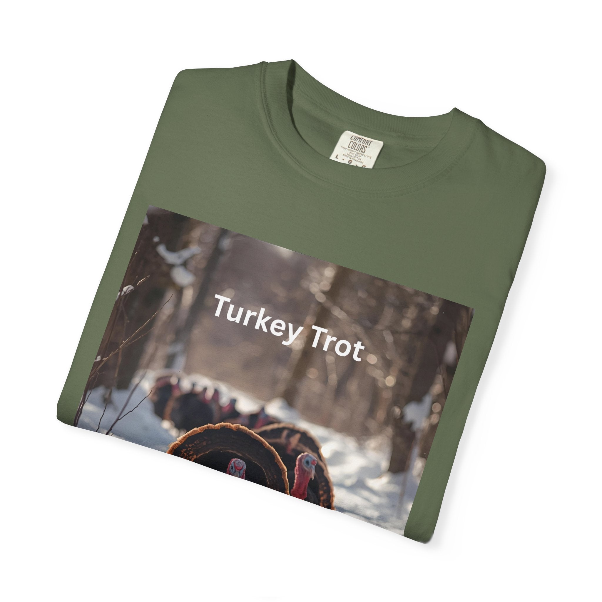 Turkey Trot Unisex T-Shirt, Casual Tee, Thanksgiving Apparel, Outdoor Fun Shirt, Festival Wear, Holiday Gift Idea