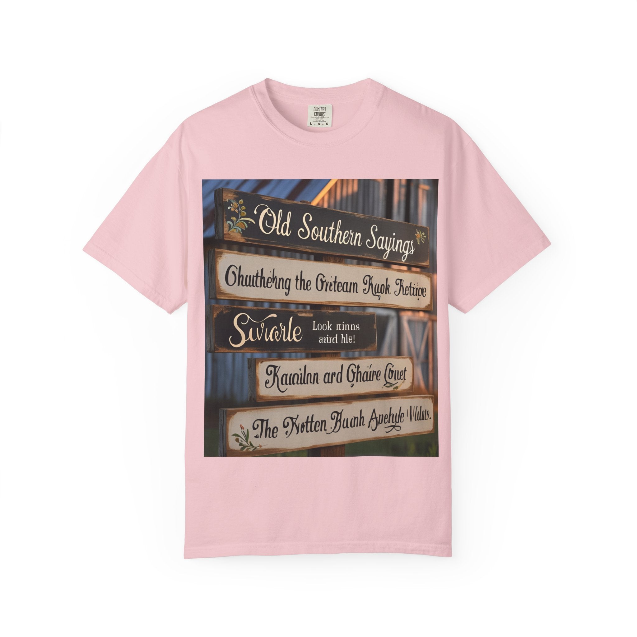 Old Southern Sayings Crossing Unisex T-shirt, Southern Pride Tee, Gift for Her/Him, Casual Wear, Vintage Style Shirt, Summer Wardrobe Essential
