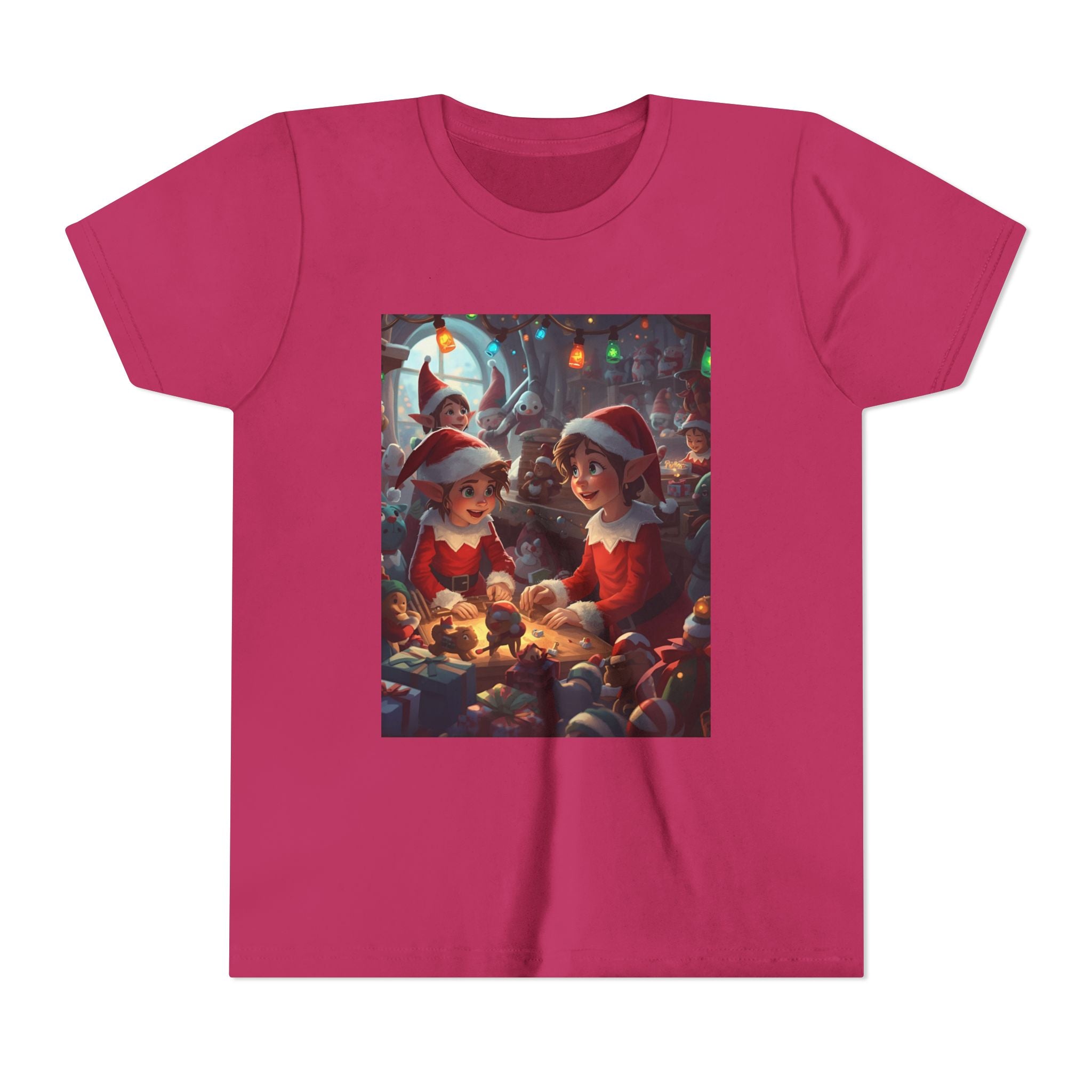 Christmas Elf Youth Short Sleeve Tee
