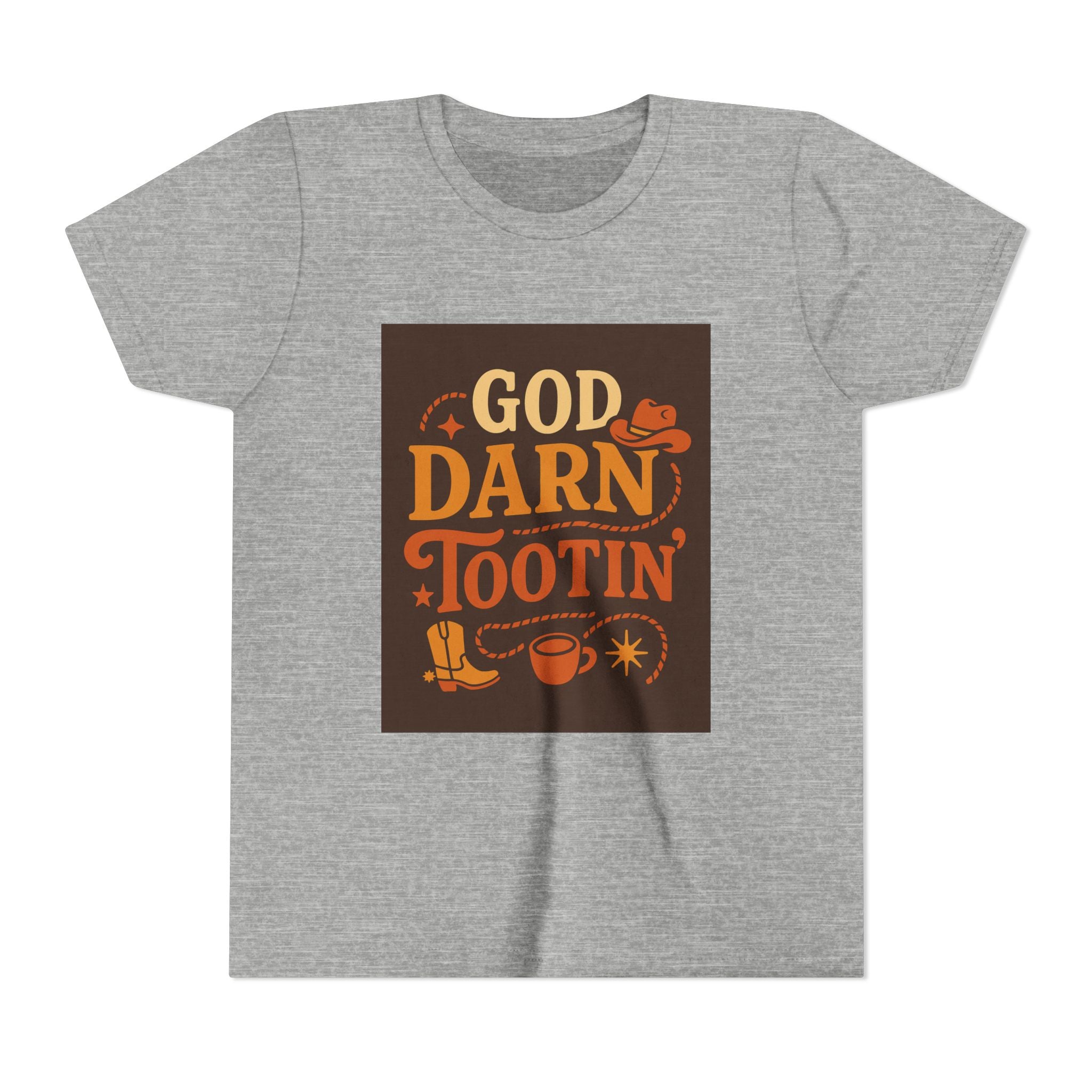 God Darn Tootin Youth Short Sleeve Tee