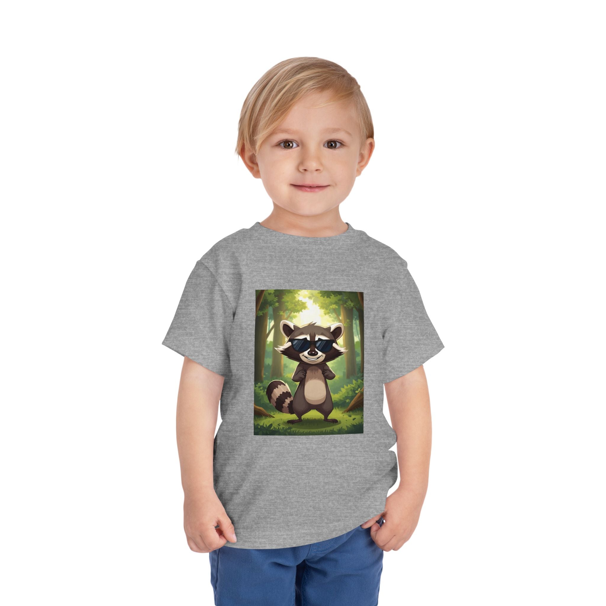 Raccoon Toddler Short Sleeve Tee