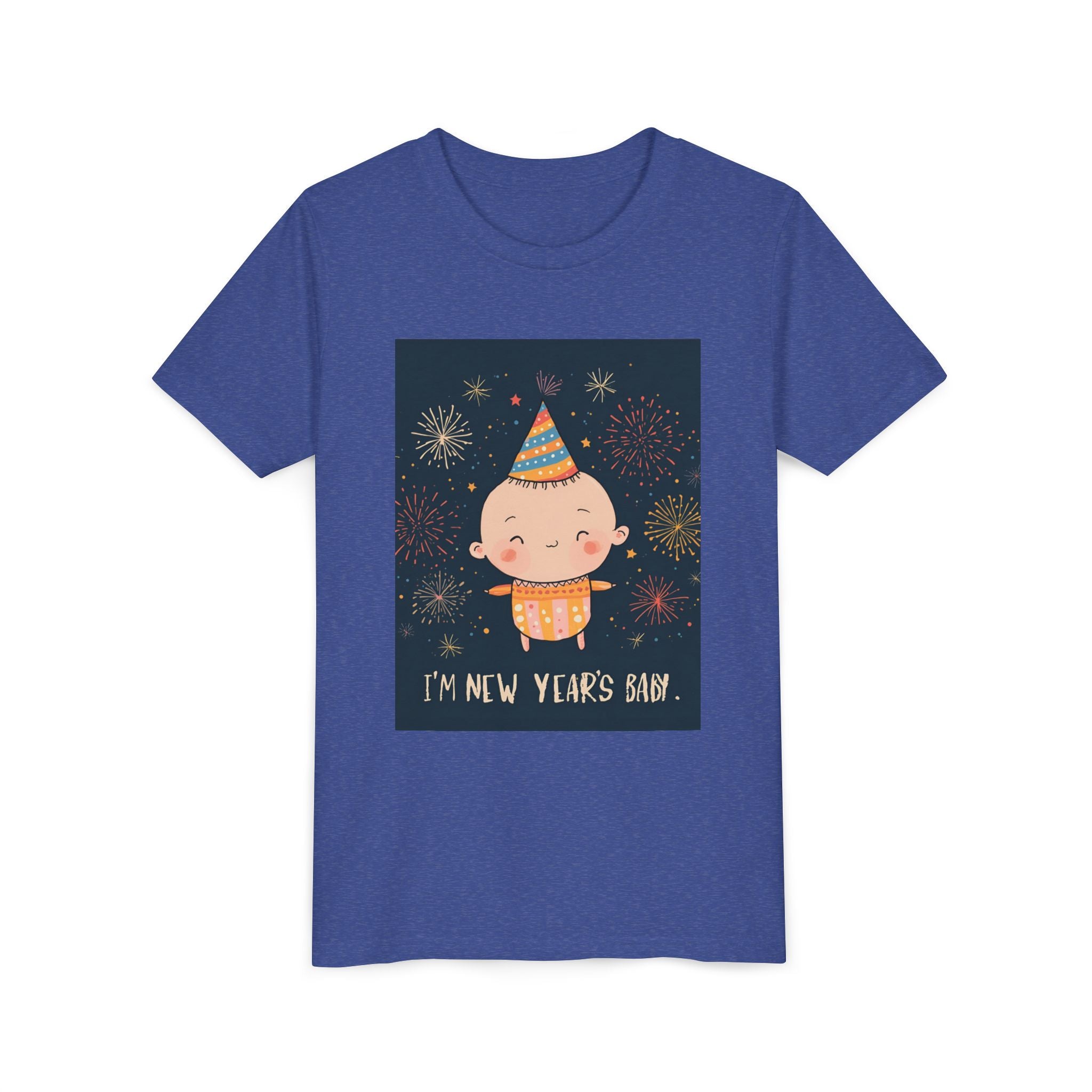 I Am A New Years Baby Youth Short Sleeve Tee